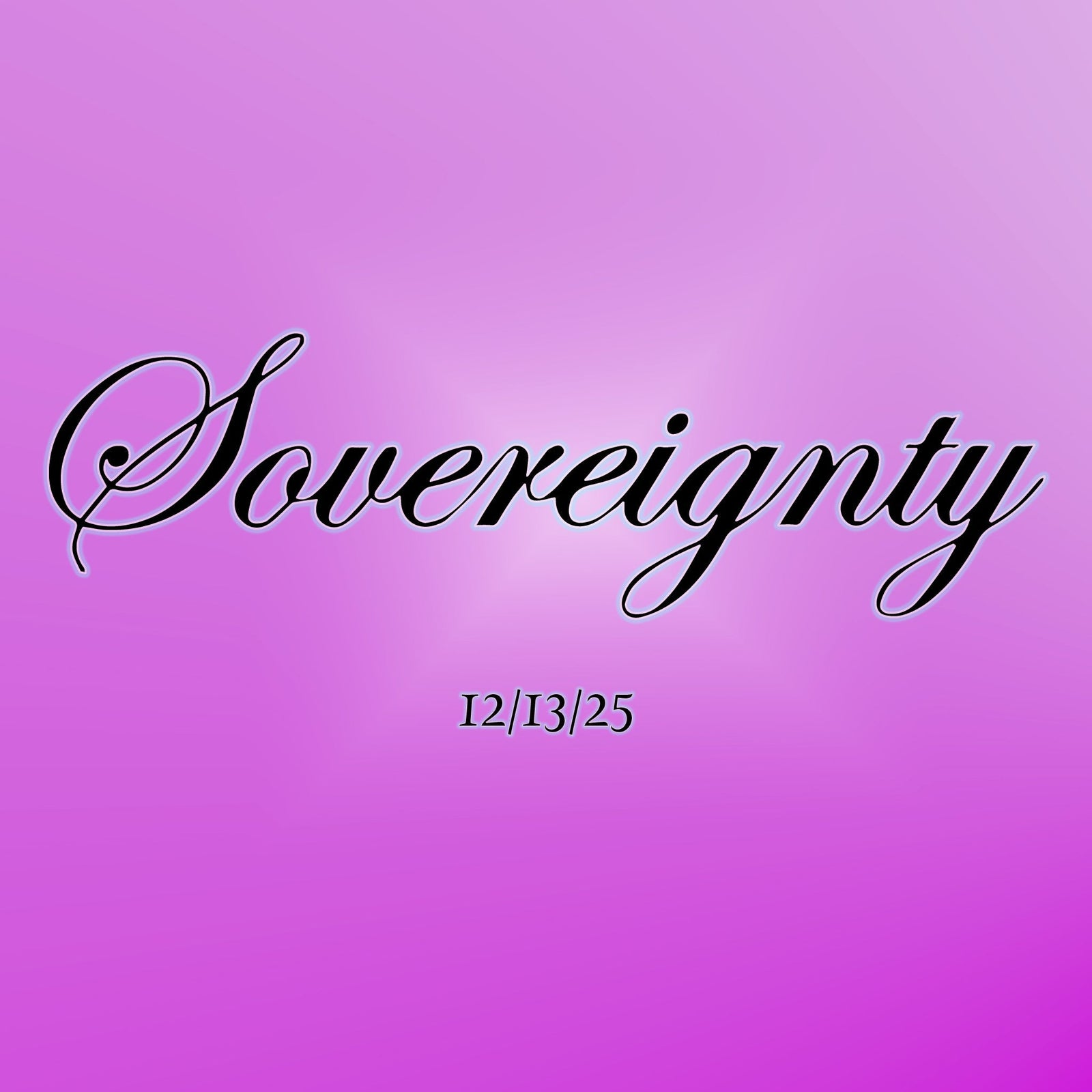 Sovereignty Glass Upcoming Drop: 12/13/25