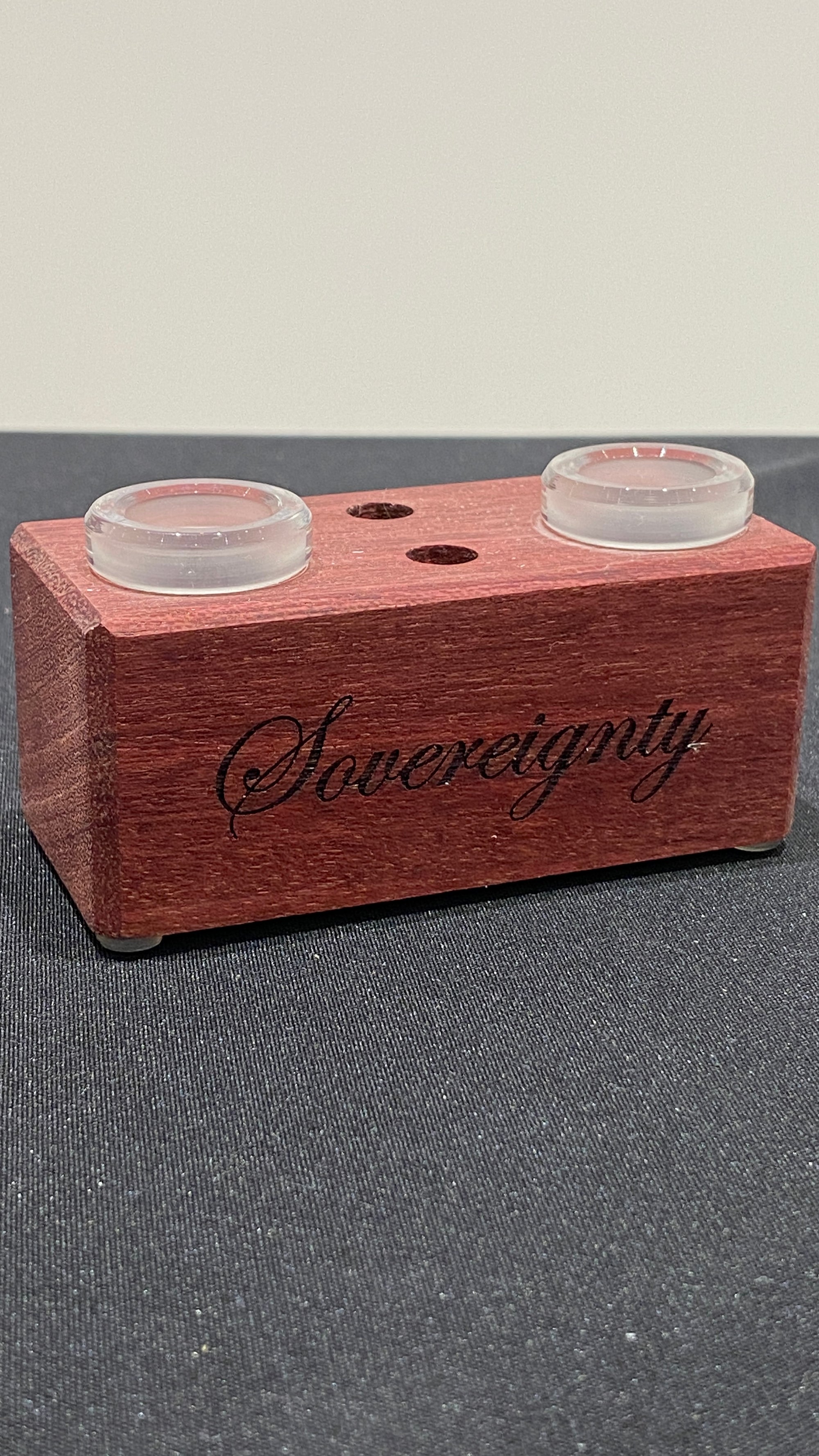 Sovereignty Glass Slide stand - 2 hole