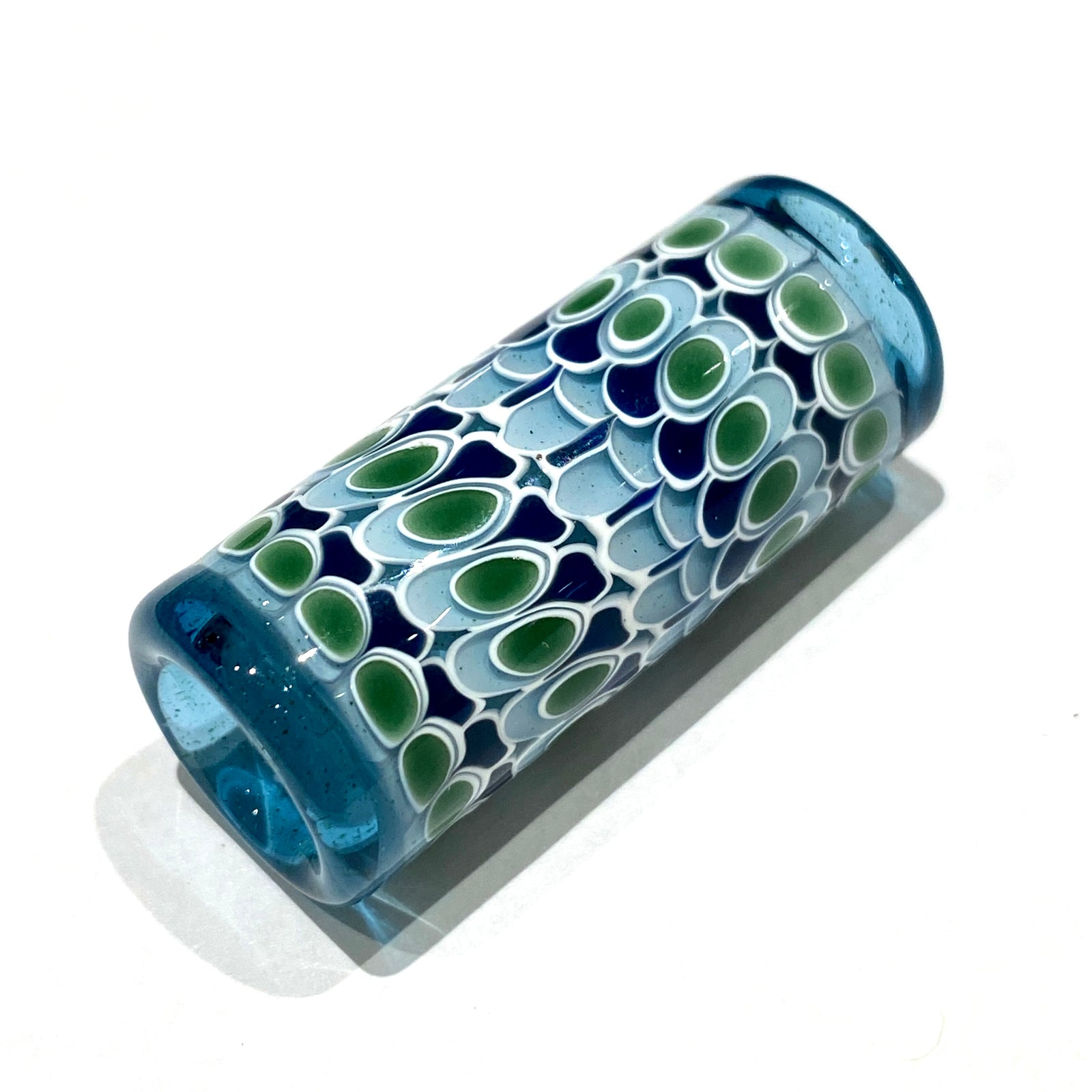 Dot Stack Bead / Pendant #1 by Olour Glass