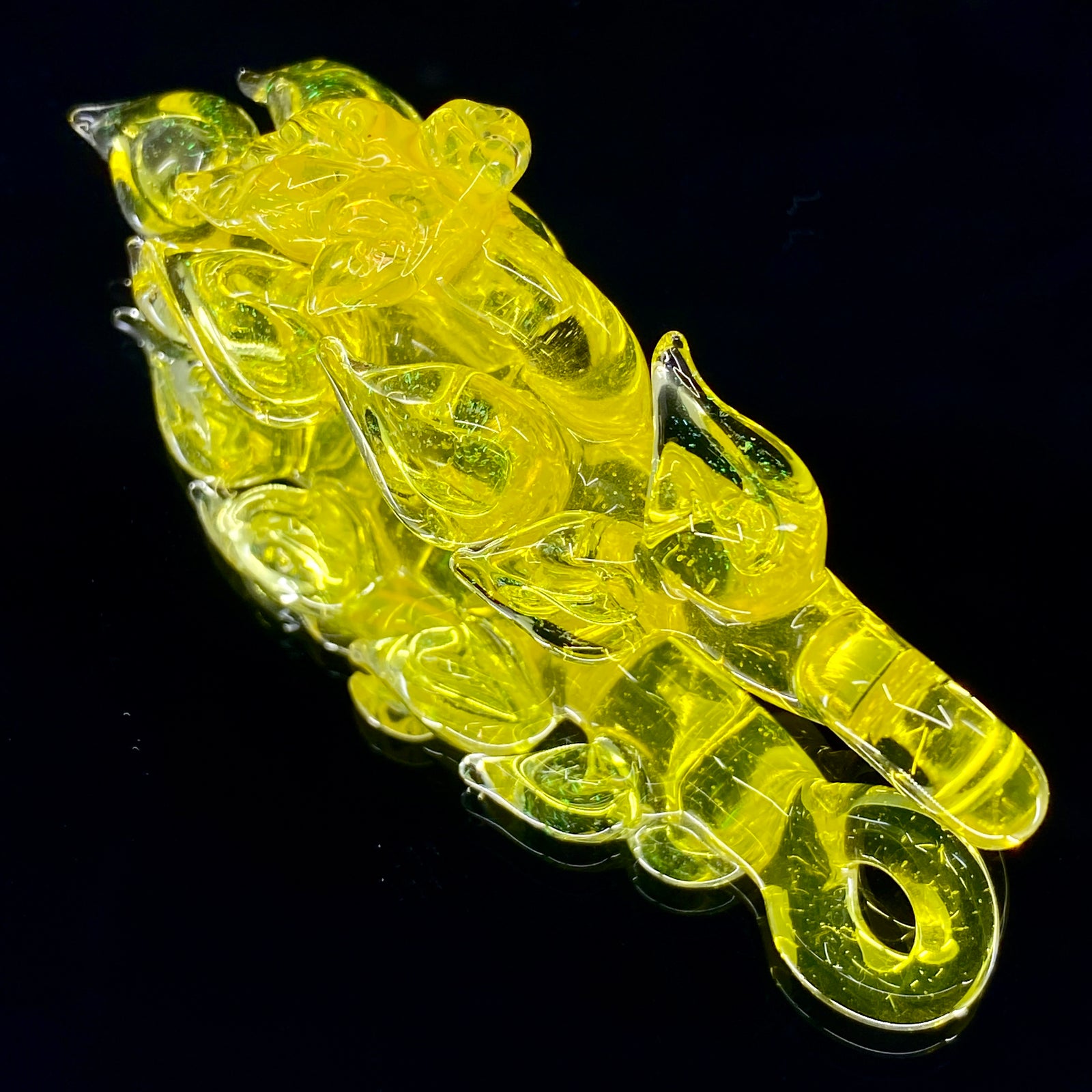 Mr. Gray Dichro Nug Pendant #1