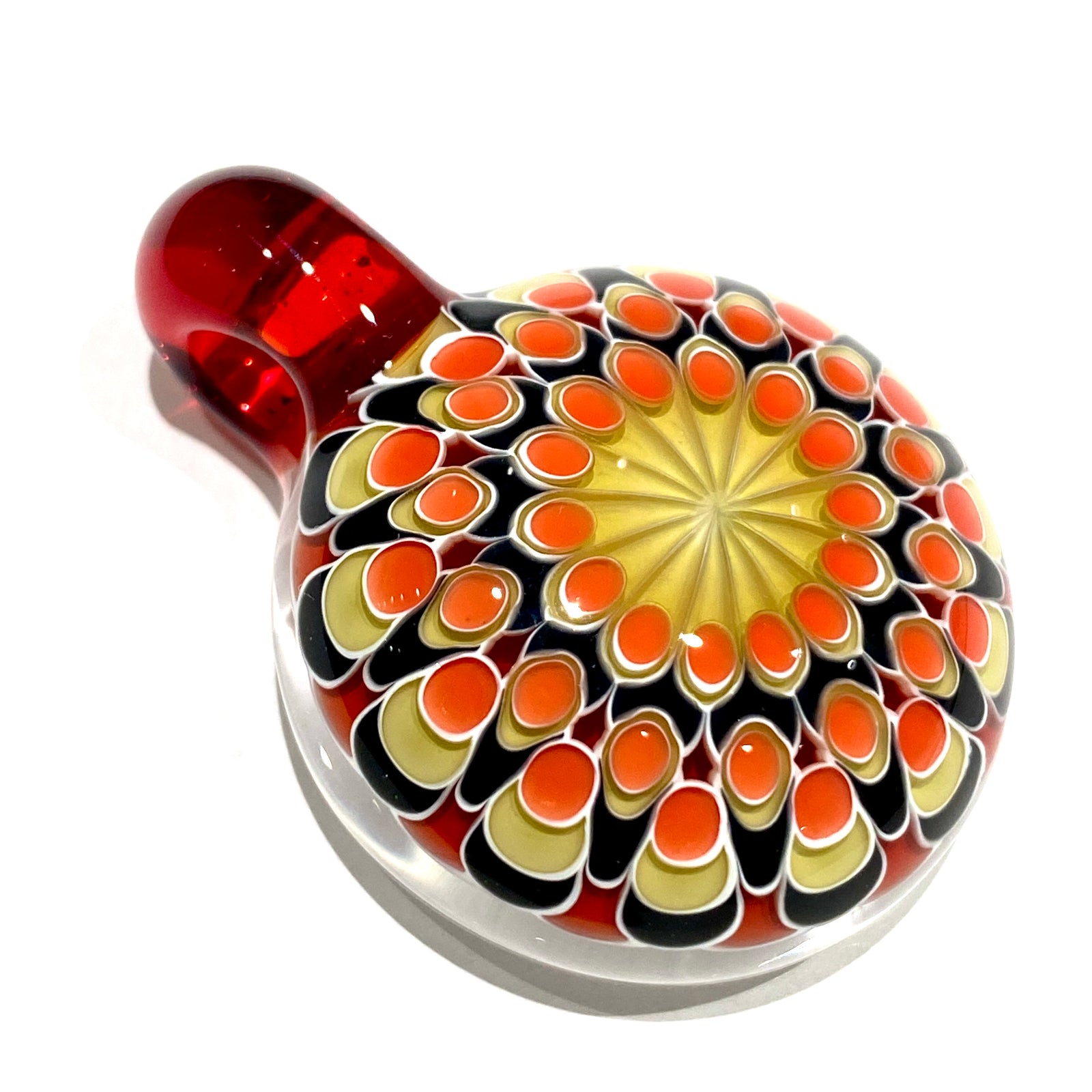 Dot Stack Pendant #1 by Olour Glass