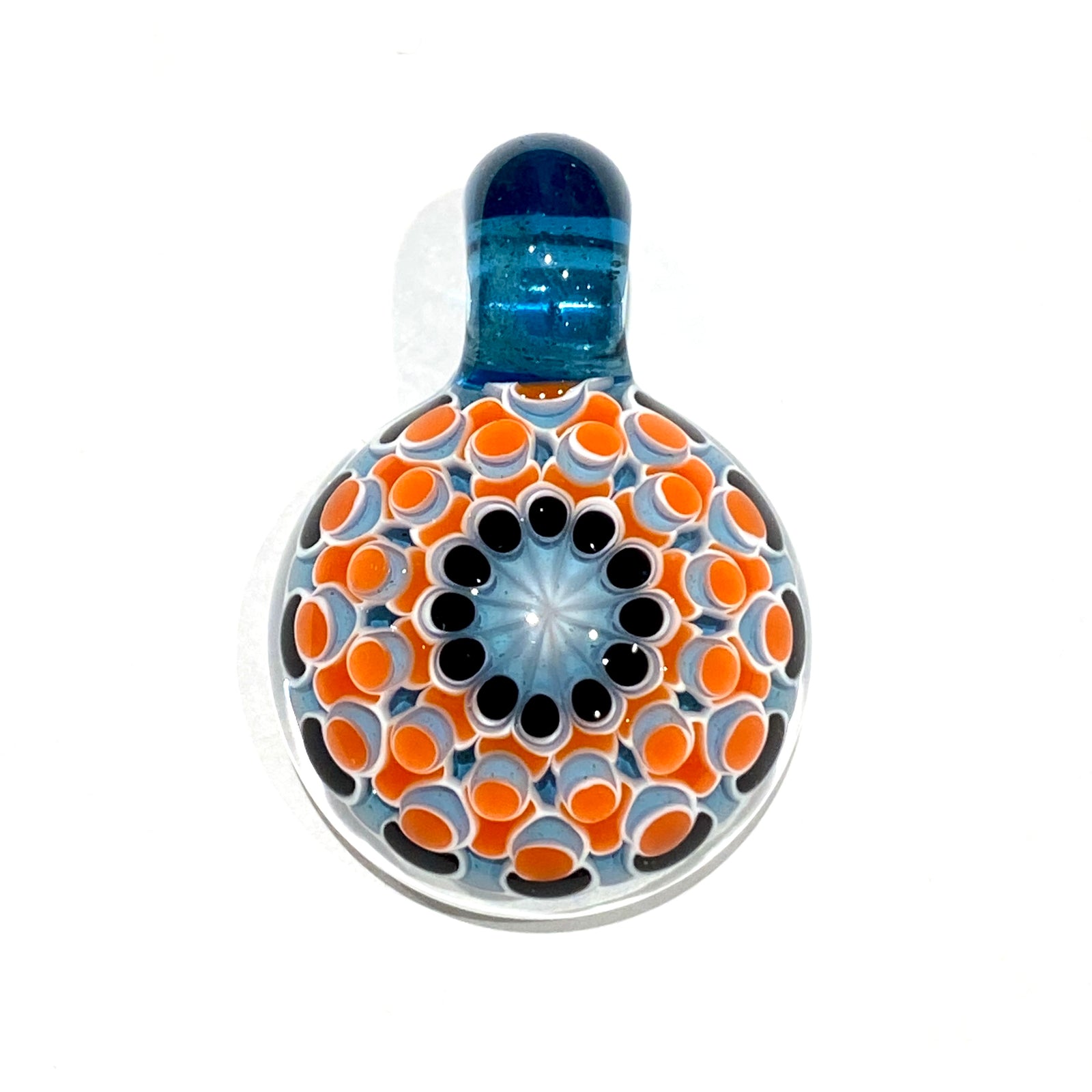Mini Dot Stack Pendant #3 by Olour Glass
