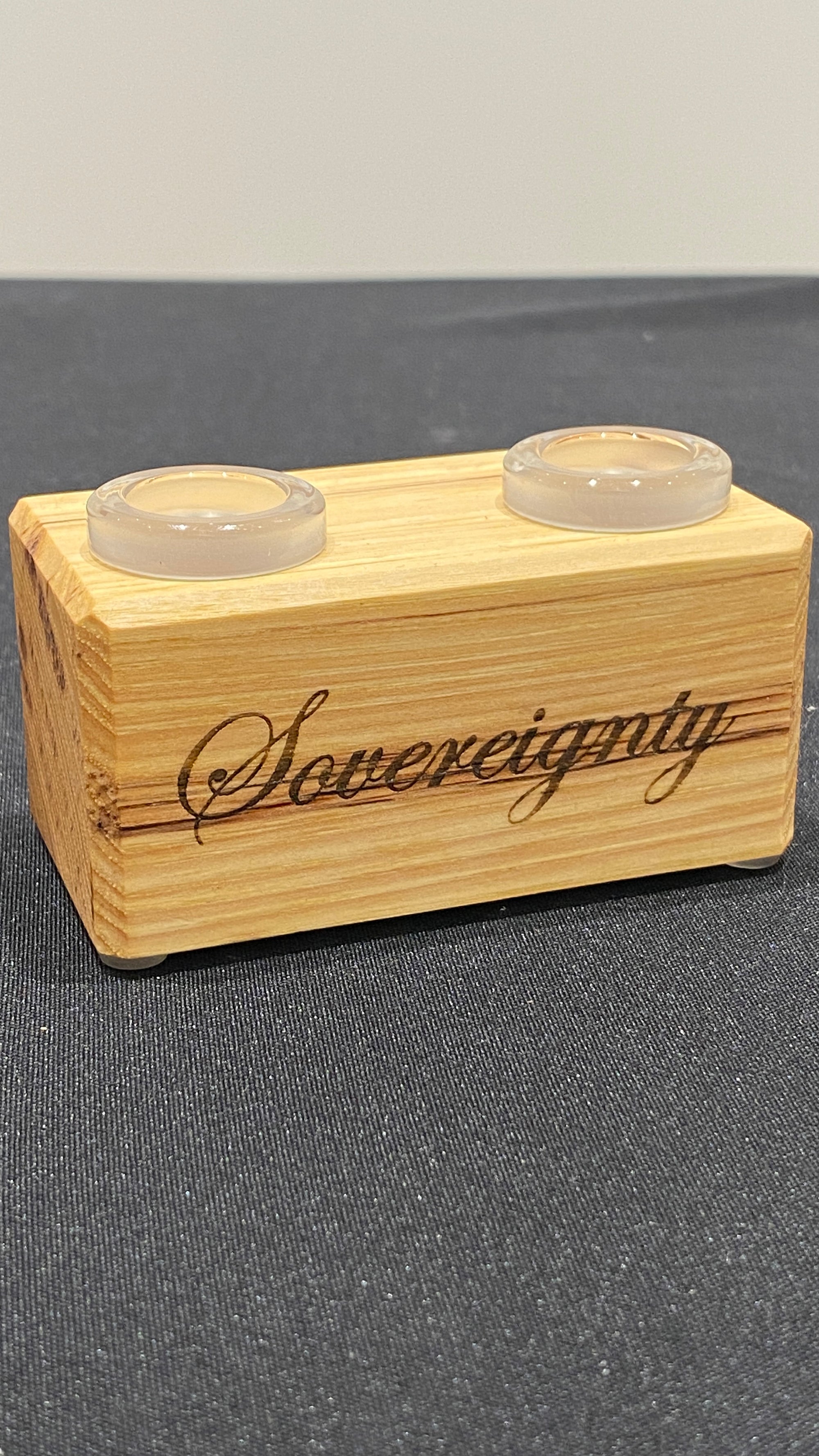 Sovereignty Glass Slide stand - 2 hole