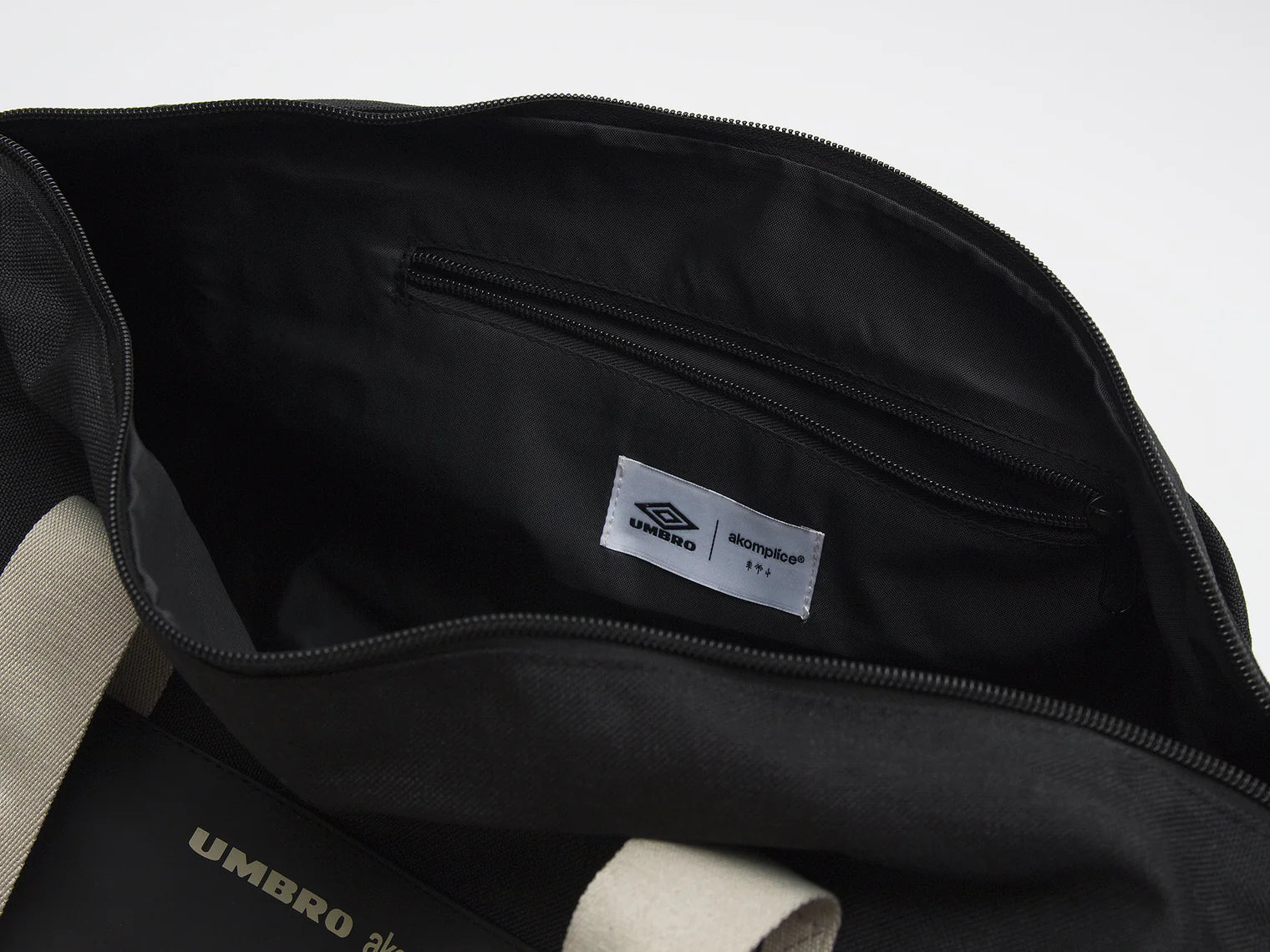Akomplice x Umbro All Life Diamond Duffle (Black)