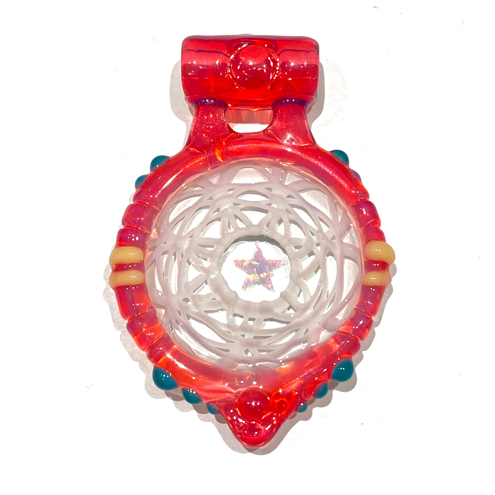 R3G15 Glass Dreamcatcher Pendant #5