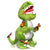 Elbo x Felt Open Mouth Raptor Plushie Toy (Green)
