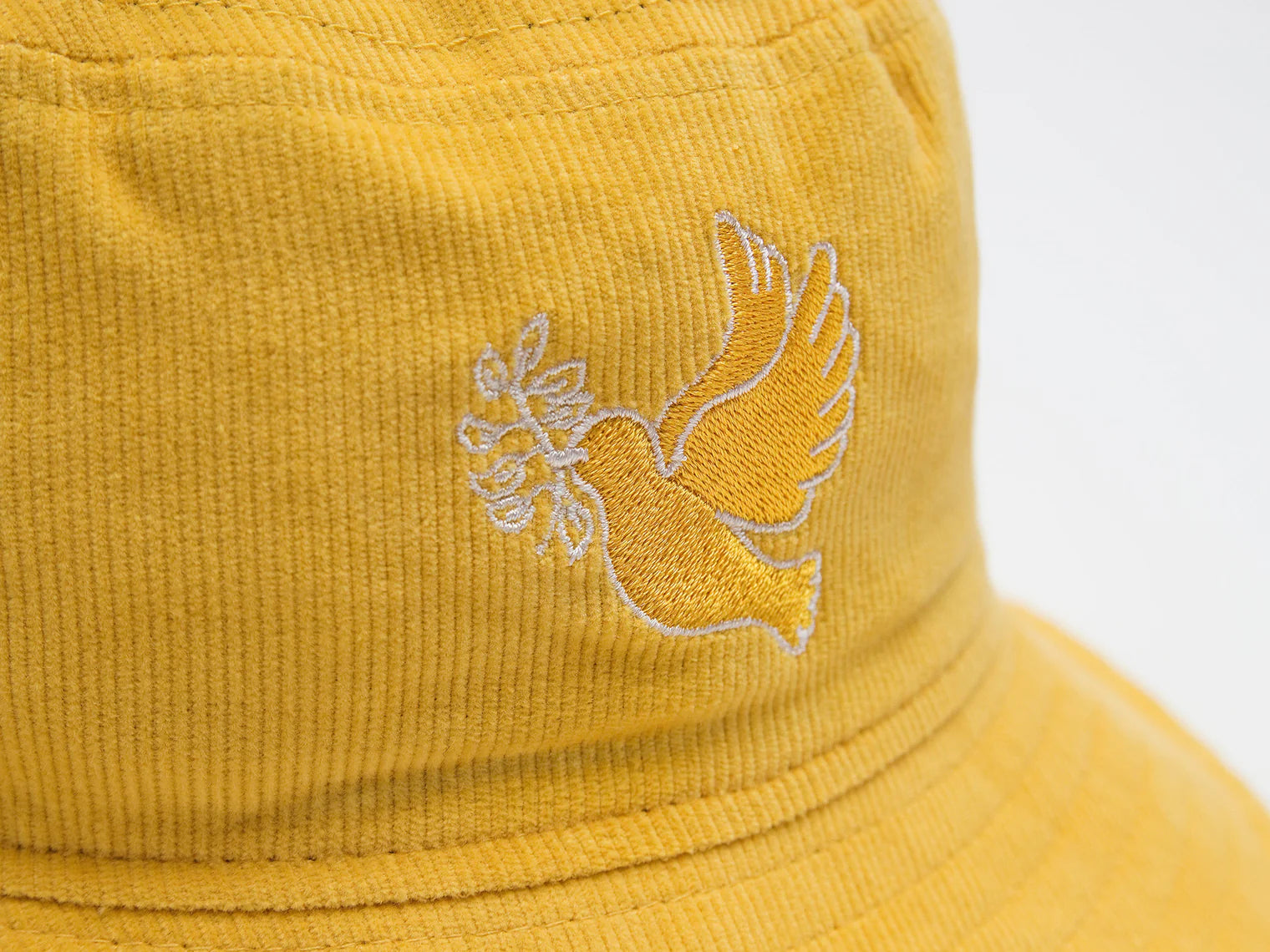 Akomplice x Umbro Dove Corduroy Bucket (Spectra Yellow)