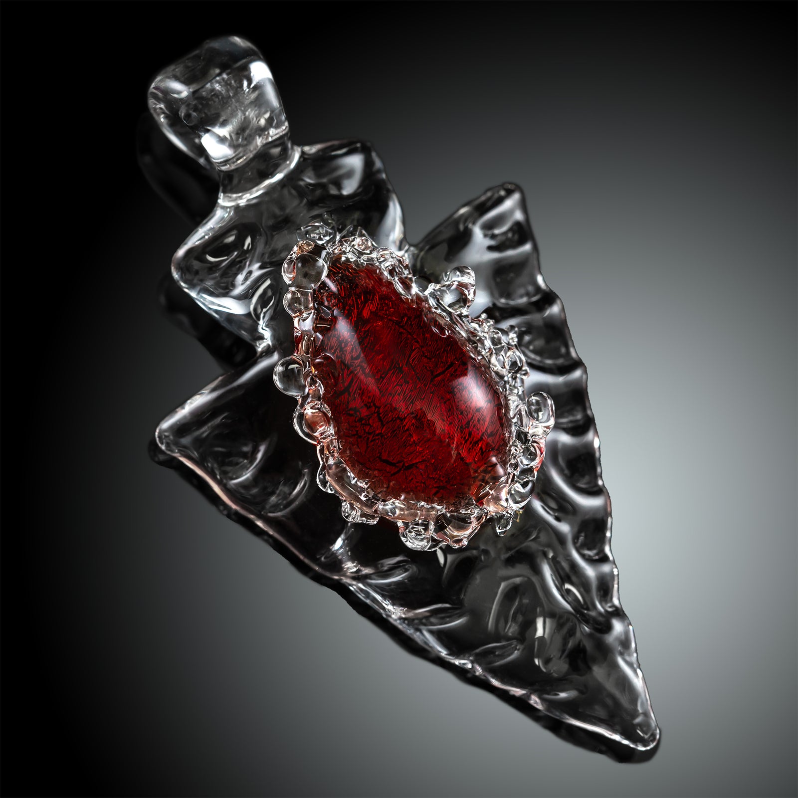 Fiona PhoenixFire Arrowhead Pendant (3)