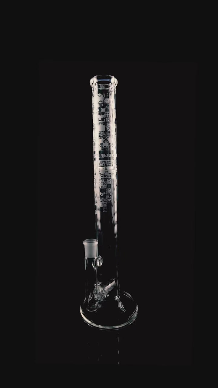 Terroir x Crunklestein Gridded Inline Tube with Fully Worked Slide (NS Yellow)