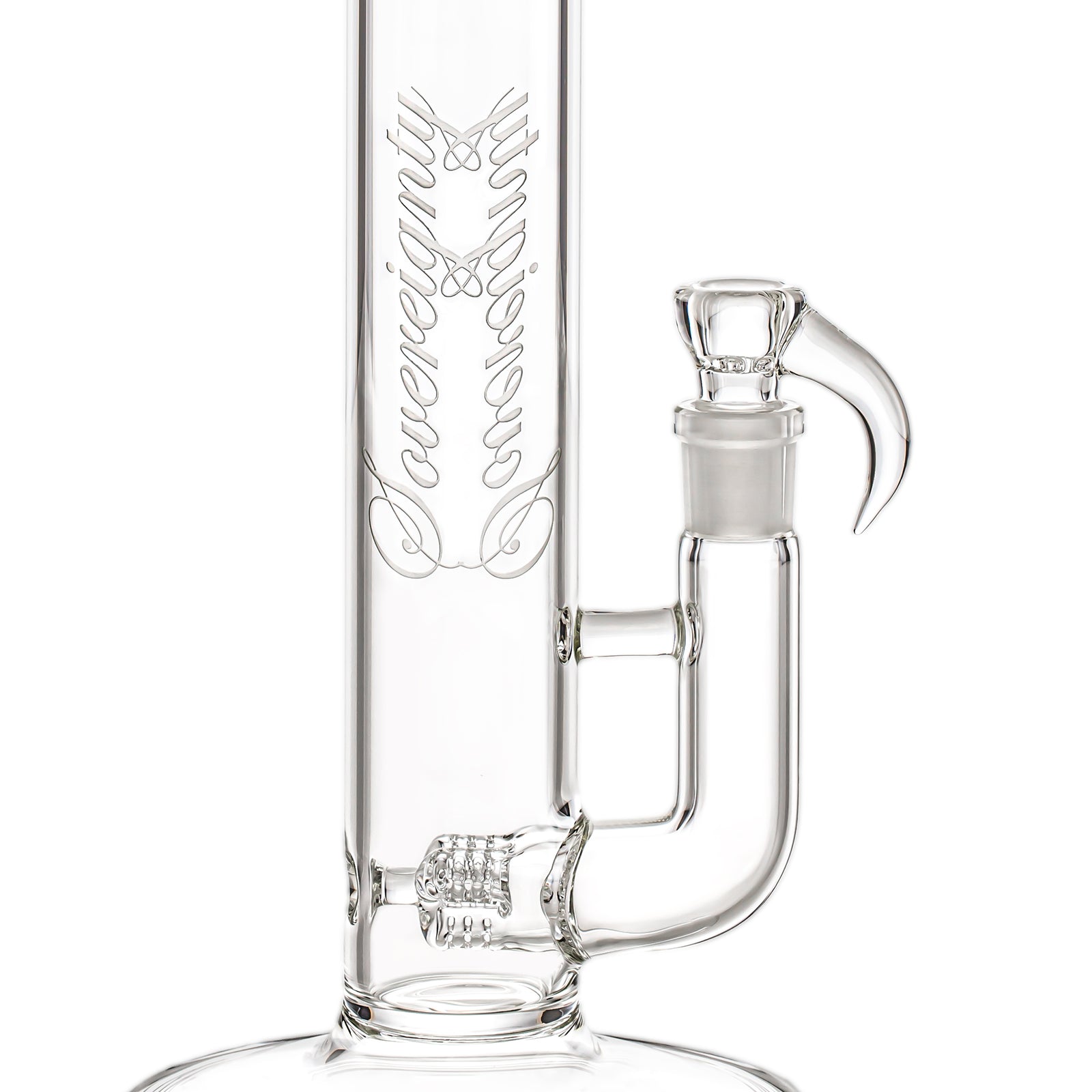 Sovereignty Glass Bishop - Clear - 3Line 12mm 3 Cut