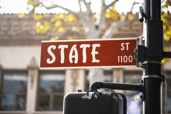 Photo of State Street 1100 Block Sign