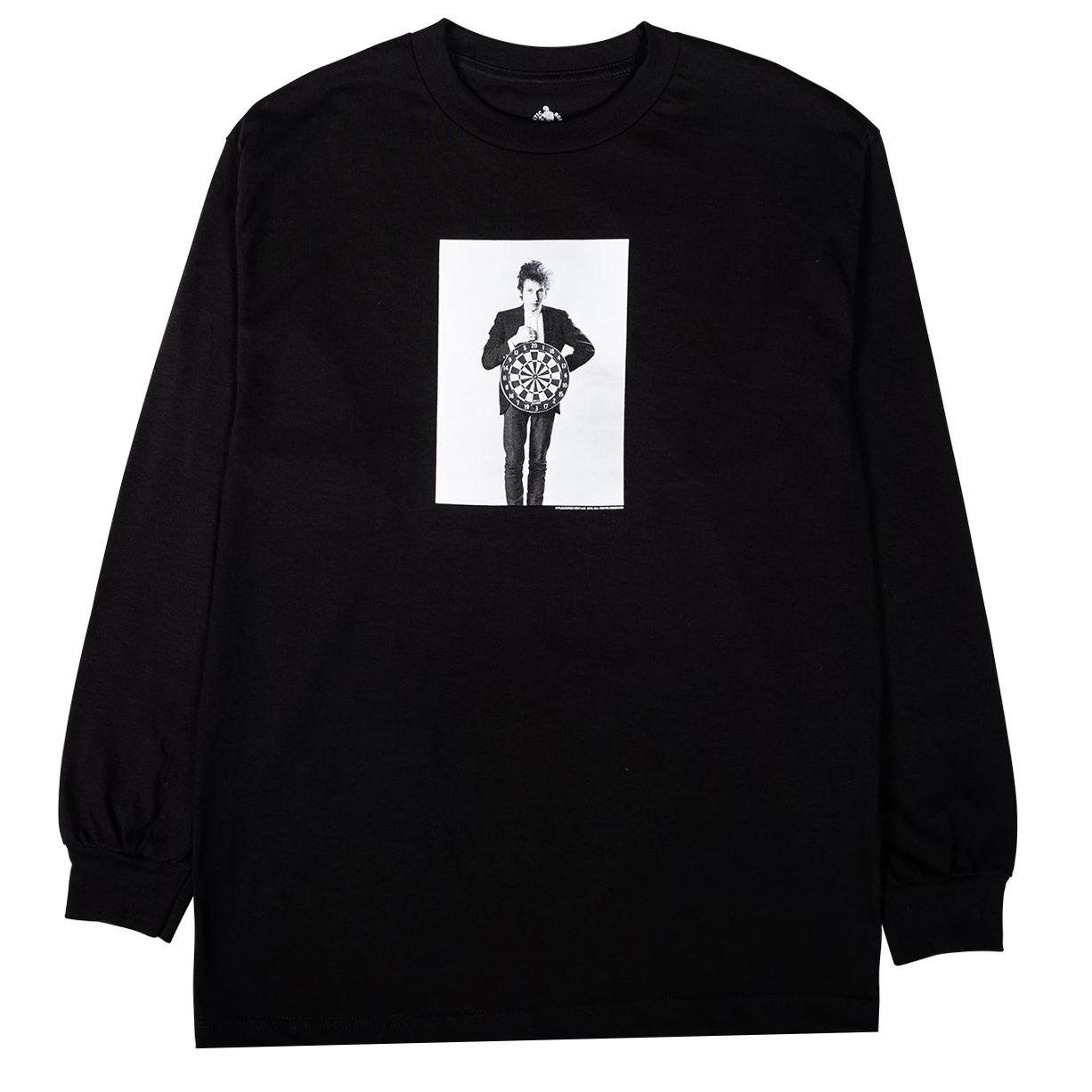 Bob Dylan Dart's Long Sleeve Shirt (Black)