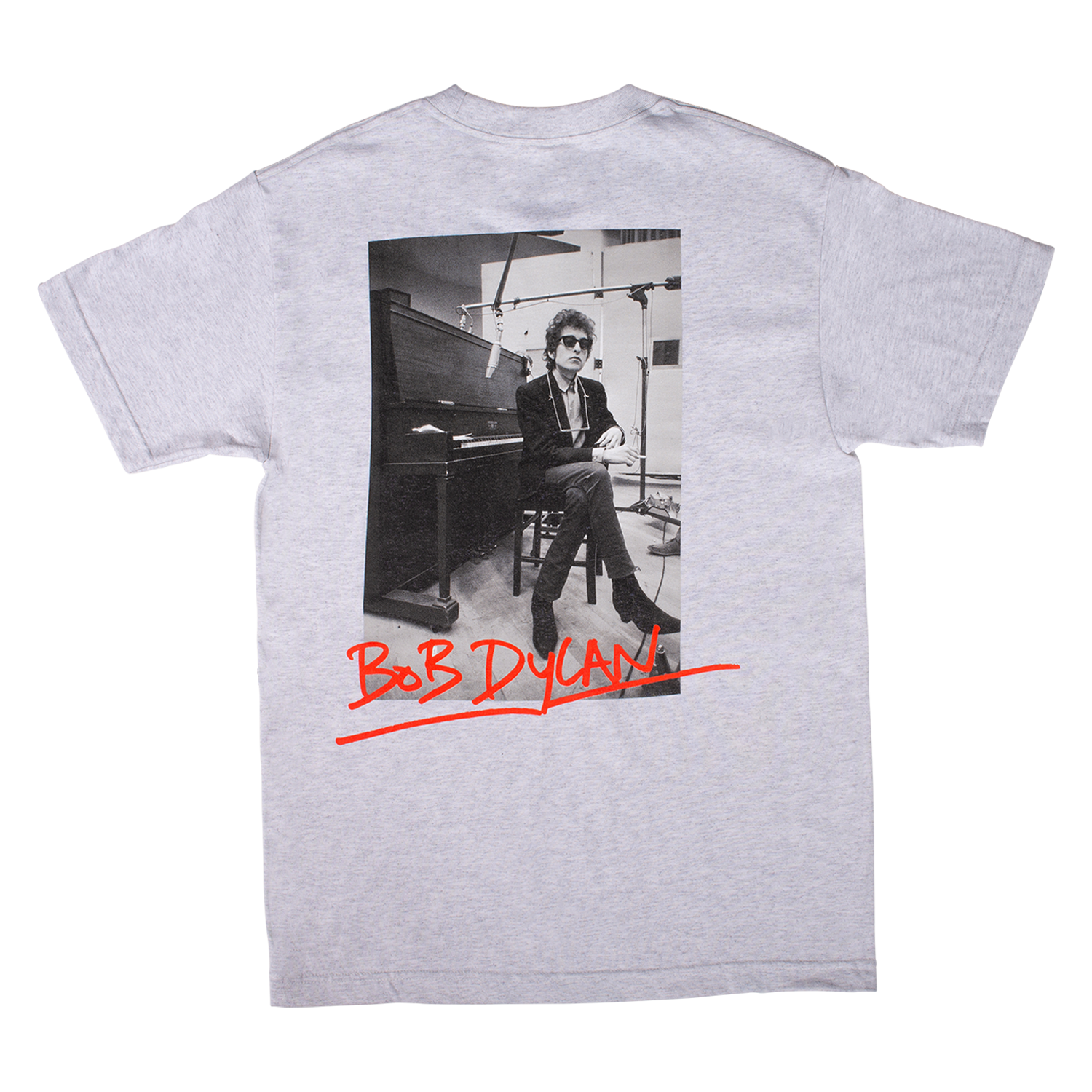 Bob Dylan Heaven's Door Short Sleeve Shirt (Ash Grey)