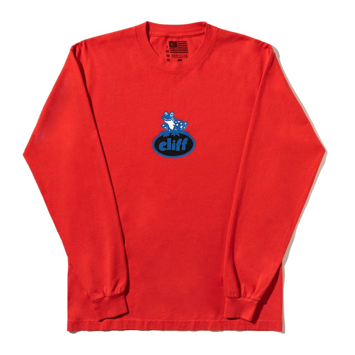 Frog Long Sleeve Shirt (Red)