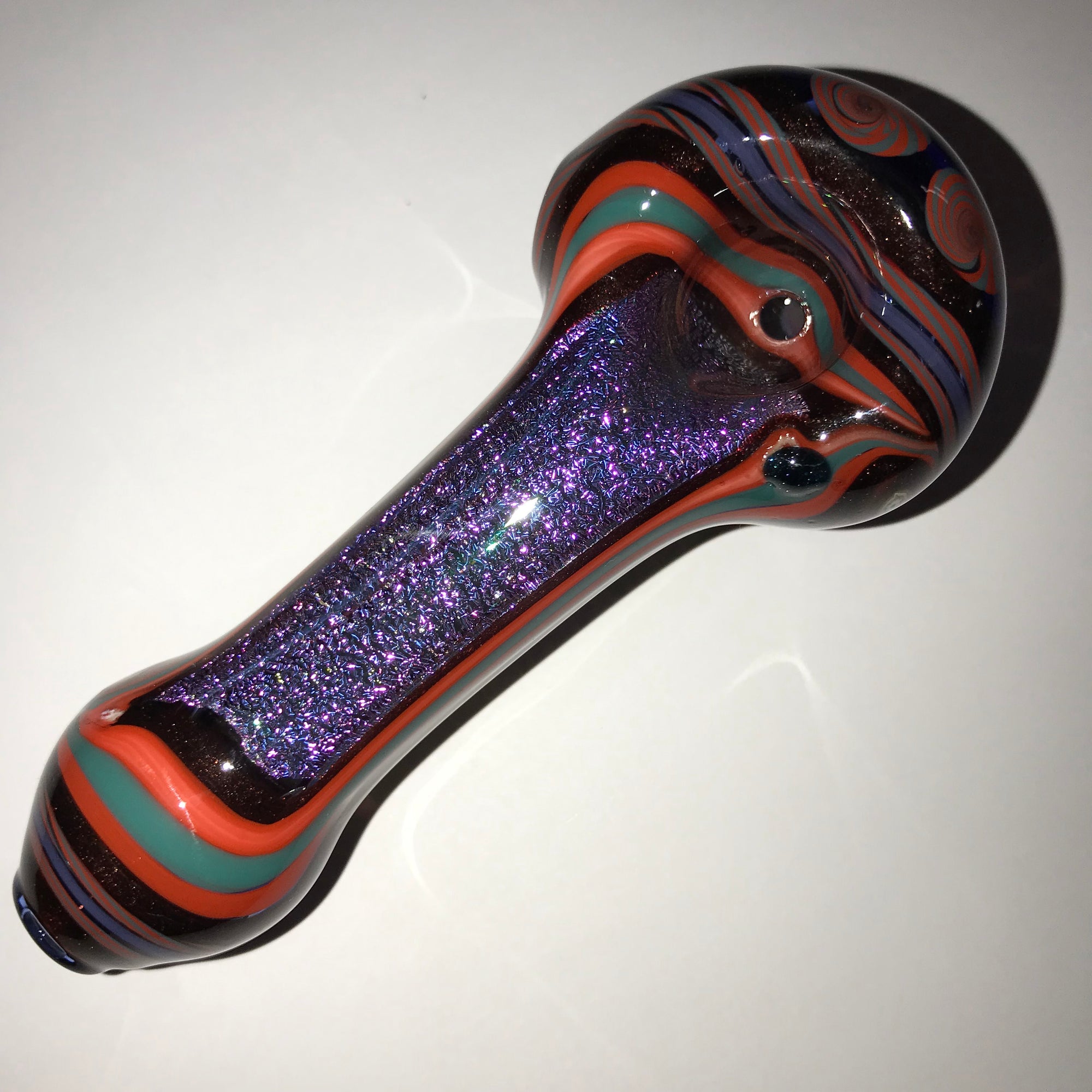 Dichro and Pattern Spoon Pipe