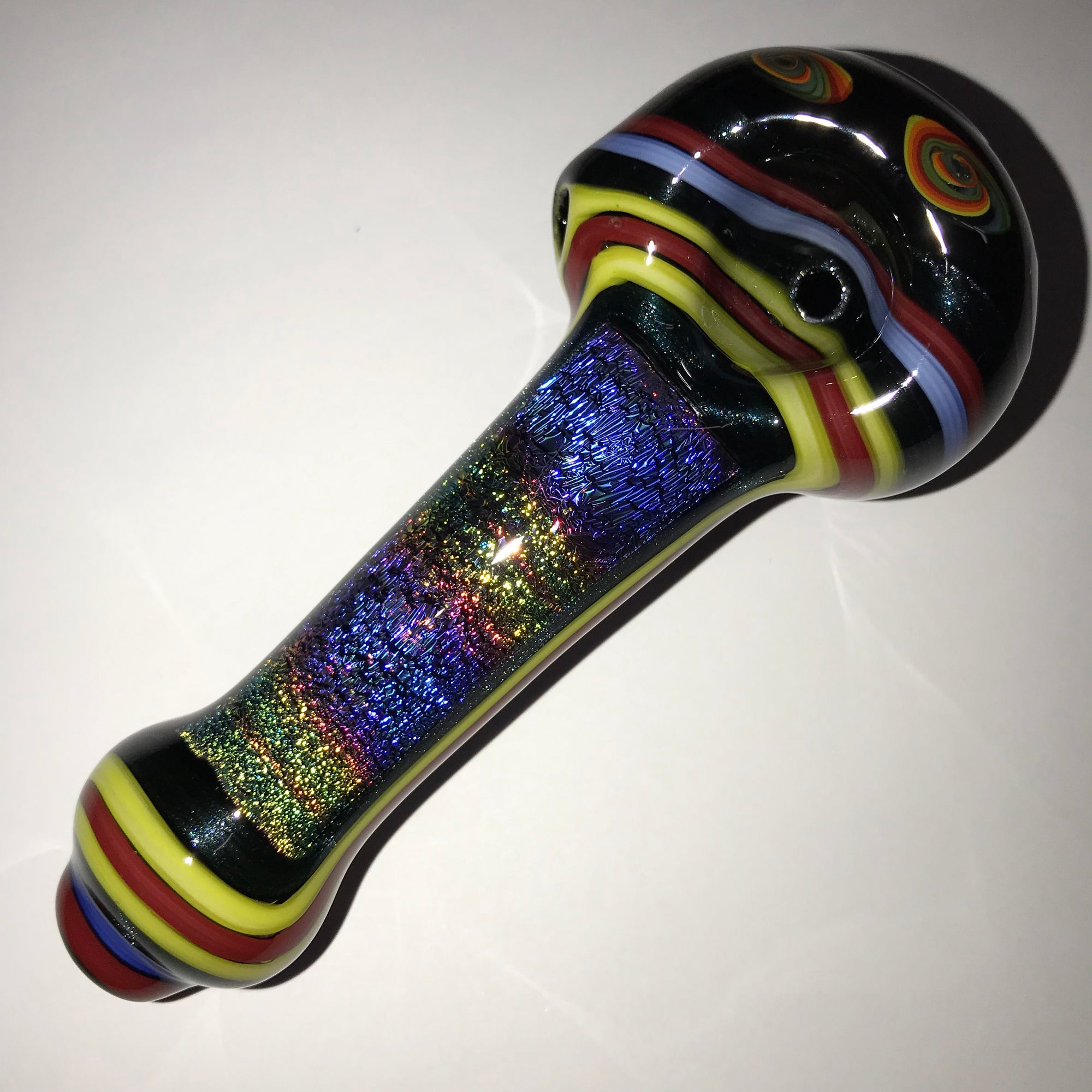 Dichro and Pattern Spoon Pipe