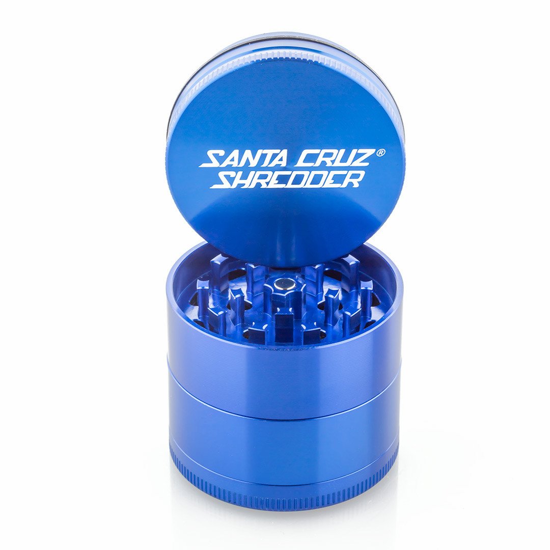 Santa Cruz Shredder Medium 4 Piece Grinder (Blue) show variants