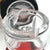 Str8 Glass Clear Spinner Carb Cap Terp Jar (Tall Version)