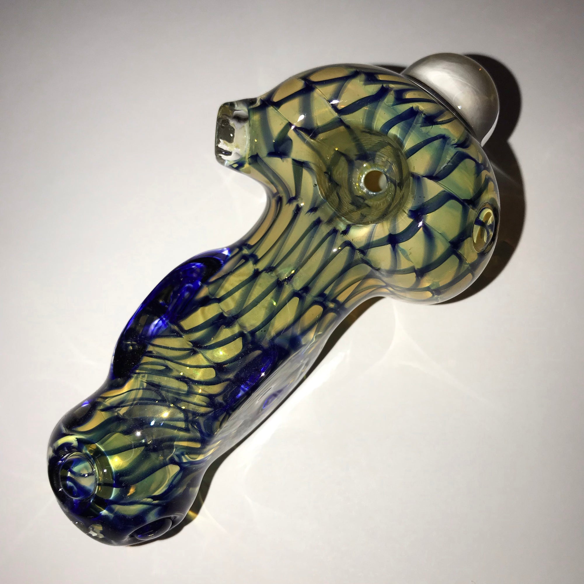 Coil Spoon Pipe (Nelson Glassworks) NG4 Coil Spoons