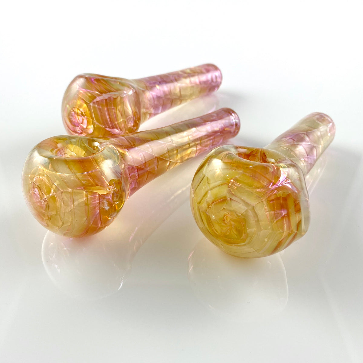 Heavy Gold Fumed Pipe