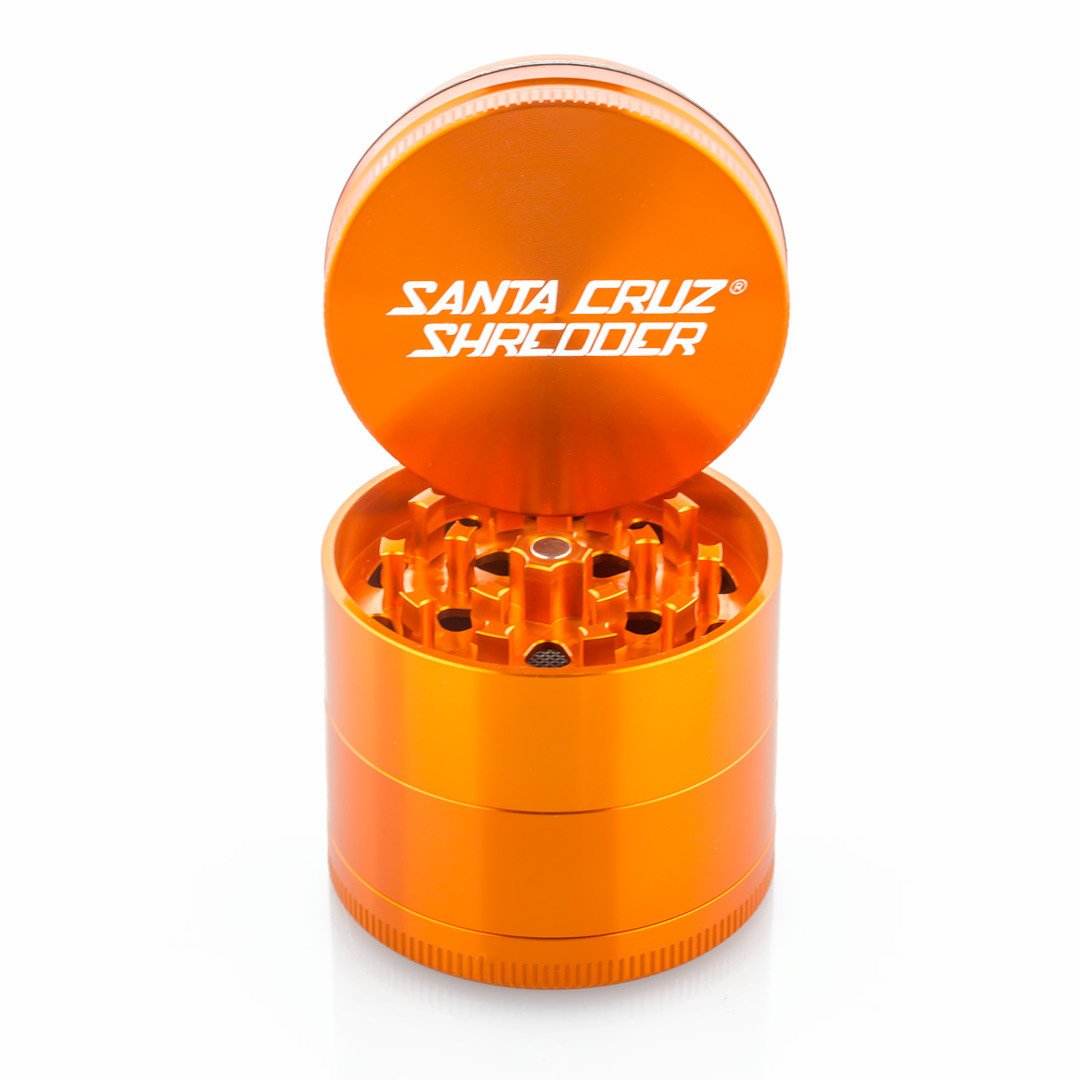 Santa Cruz Shredder Medium 4 Piece Grinder (Orange) show variants
