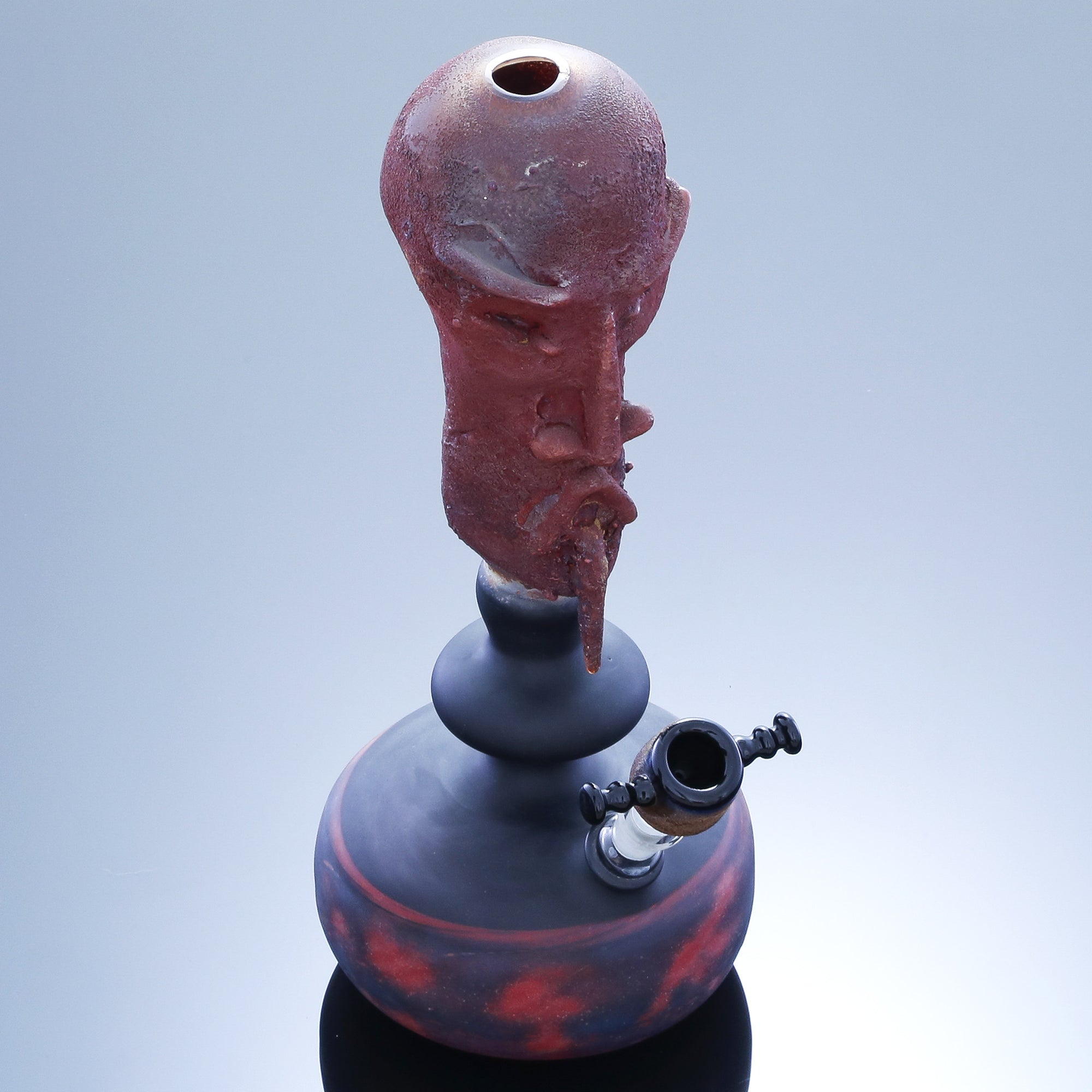 Sculpted Head Water Pipe