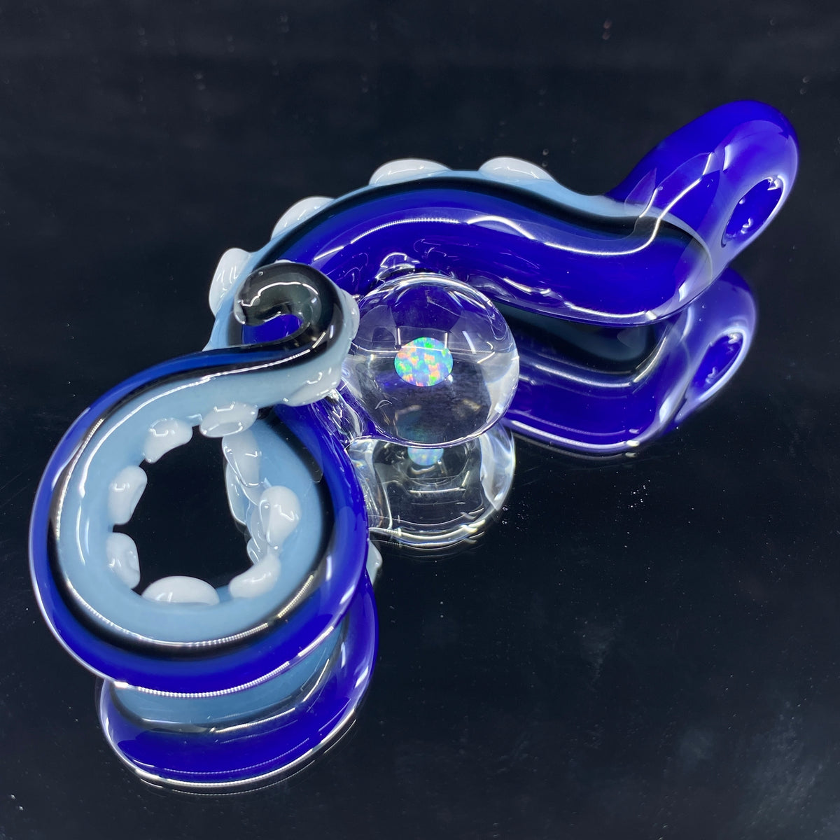 Lindemann Glass Tentacle Pendant with Opal #2