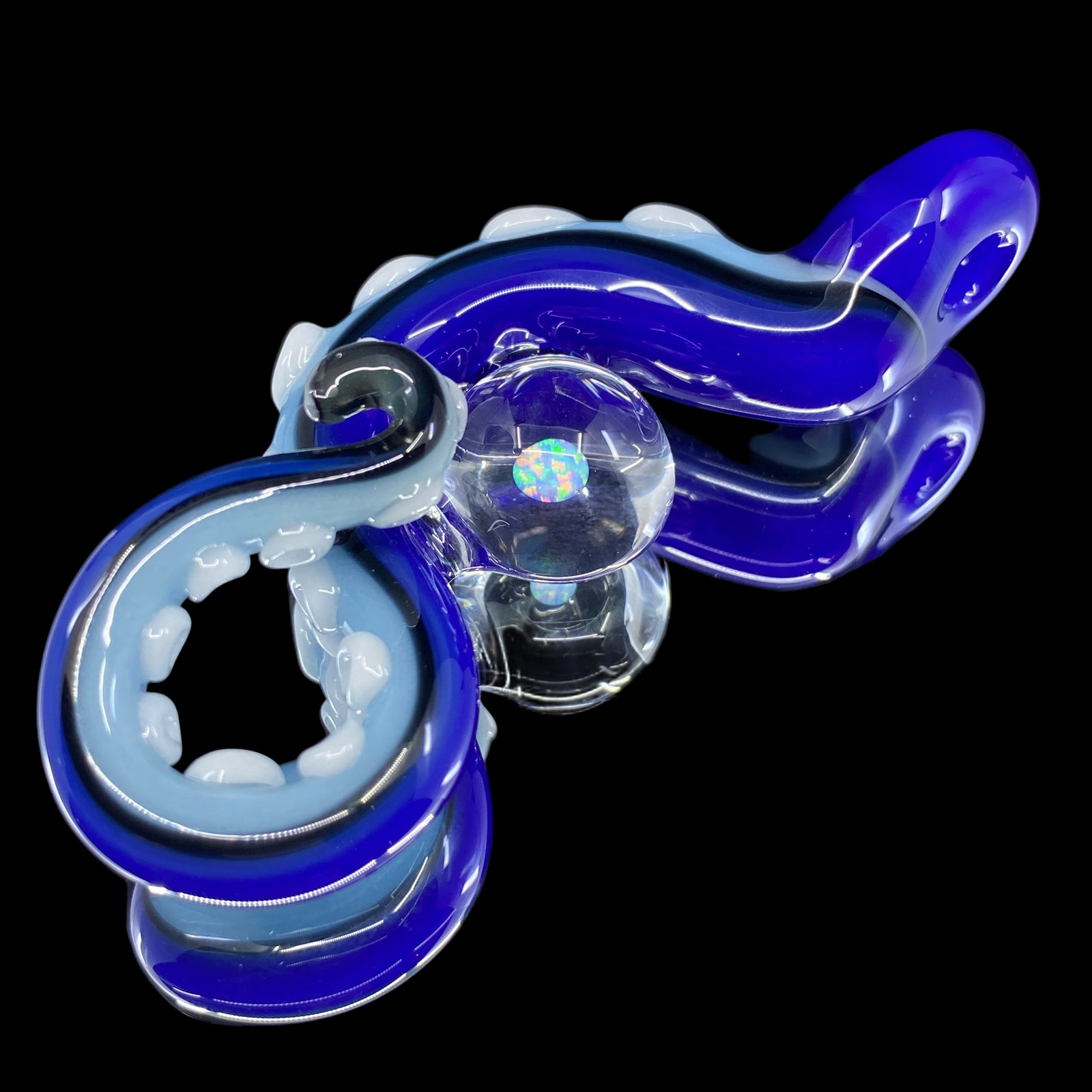 Lindemann Glass Tentacle Pendant with Opal #2