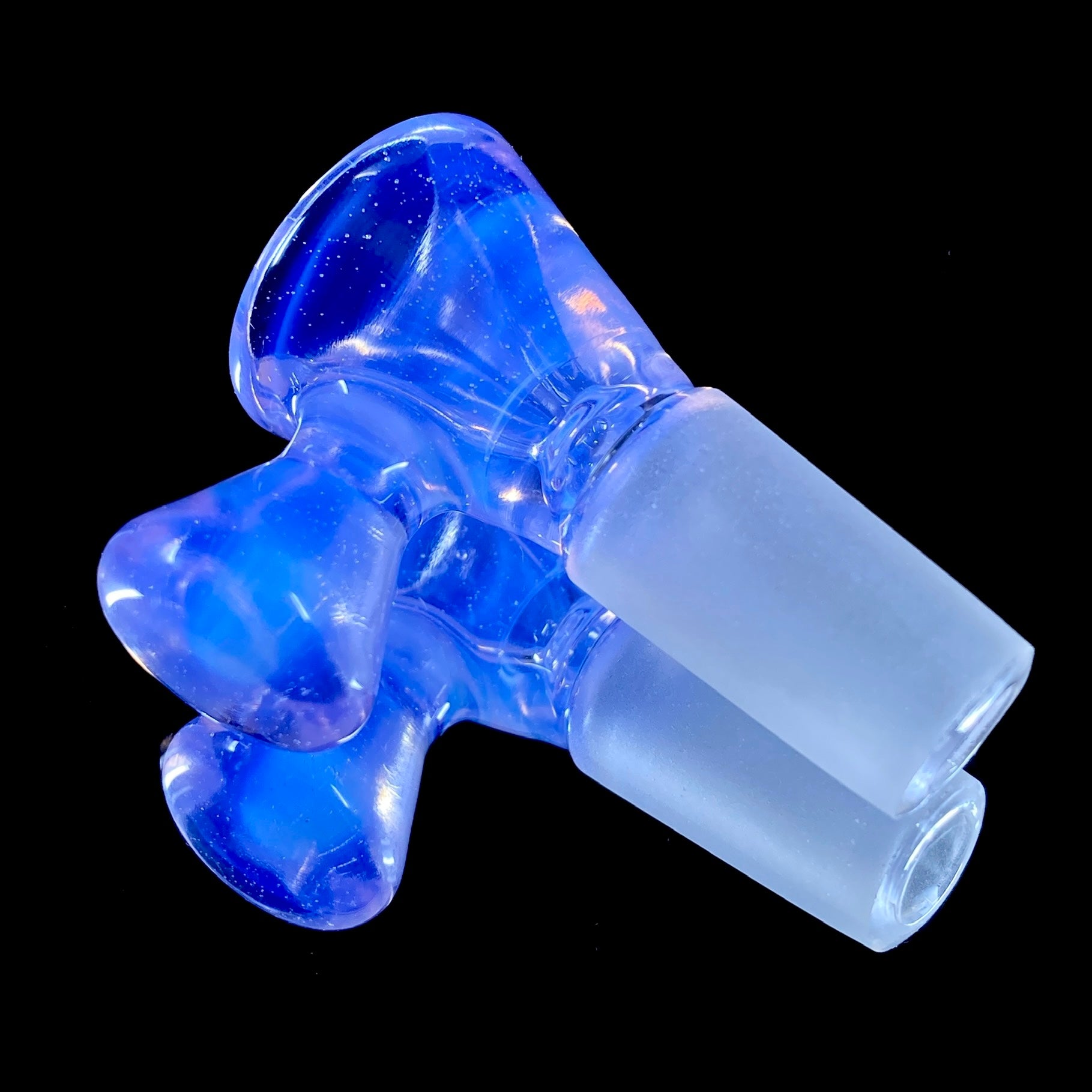 DC Glass Arts Cone Handle 14mm Single Hole Slide