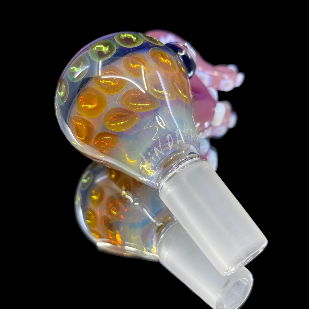 Lindemann Glass Heady Slide with Tentacle (14mm) #2