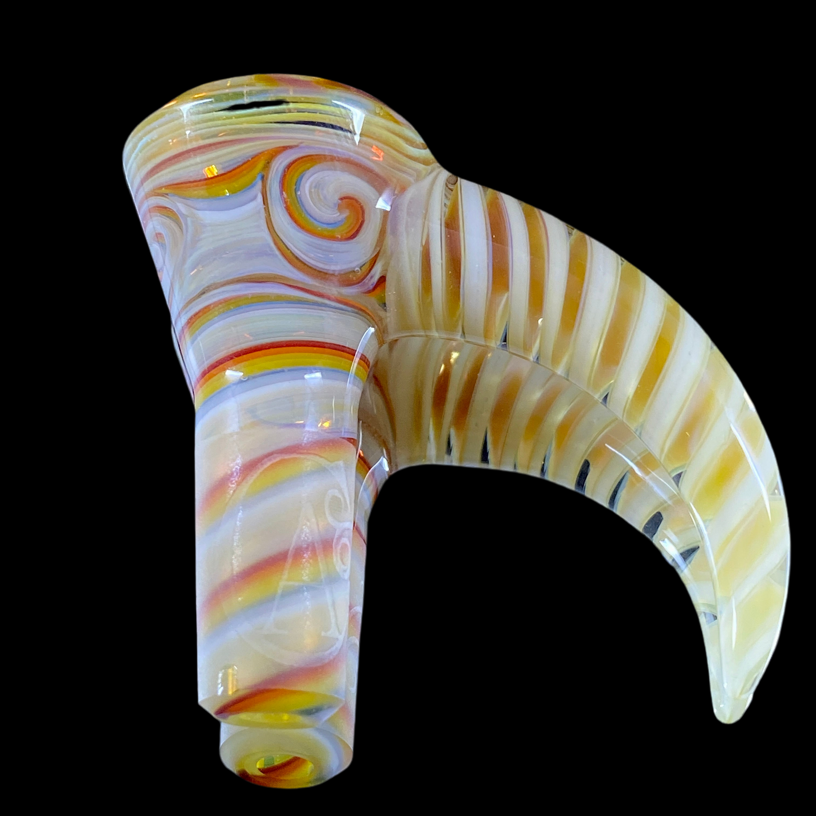 Chase Adams 14mm 3-Hole Linework Slide with Horn