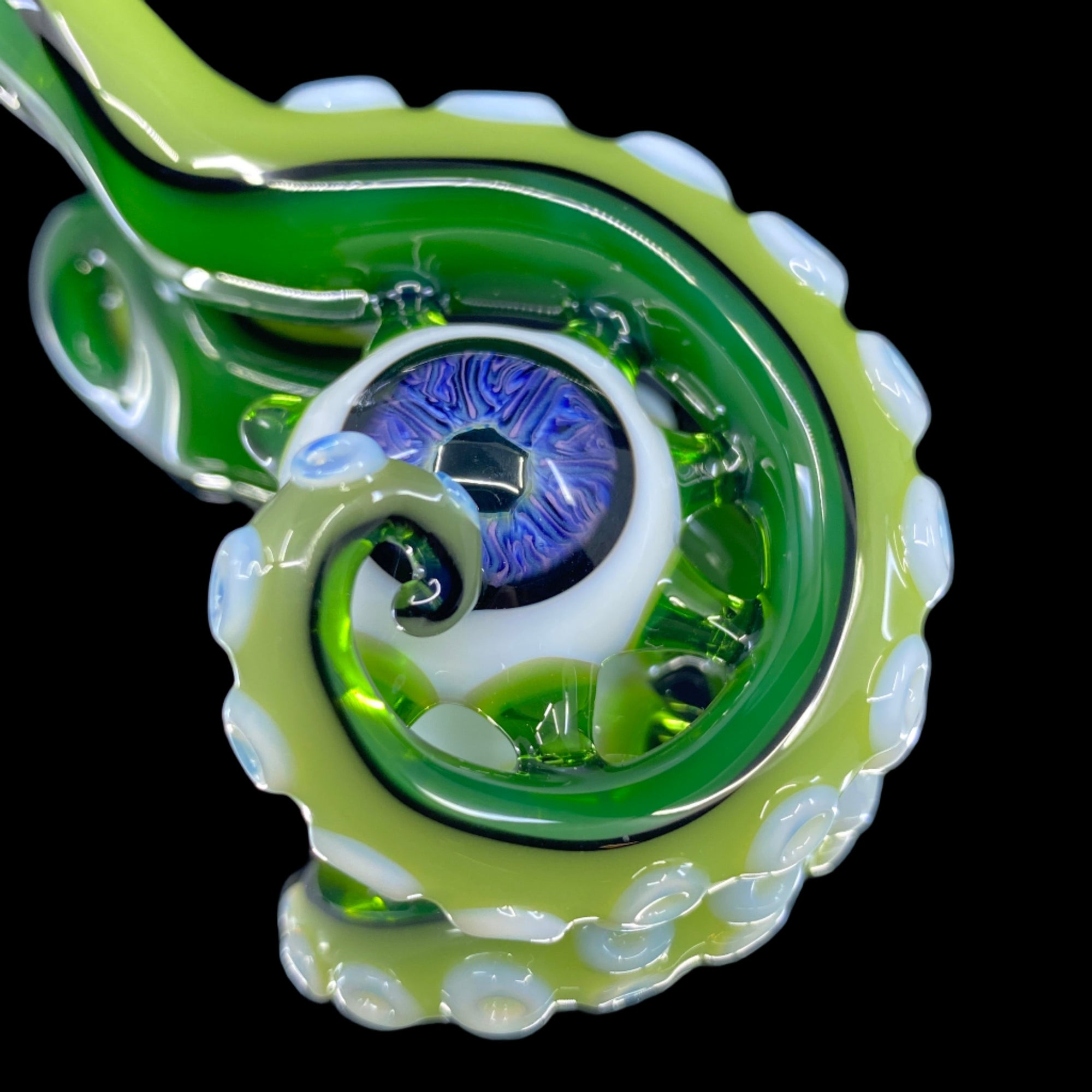 Lindemann Glass Tentacle Pendant with Eyeball #1