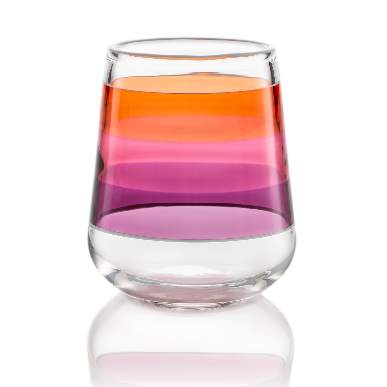 27 UNLTD Glass Stemless Wine Glass Decanter Set