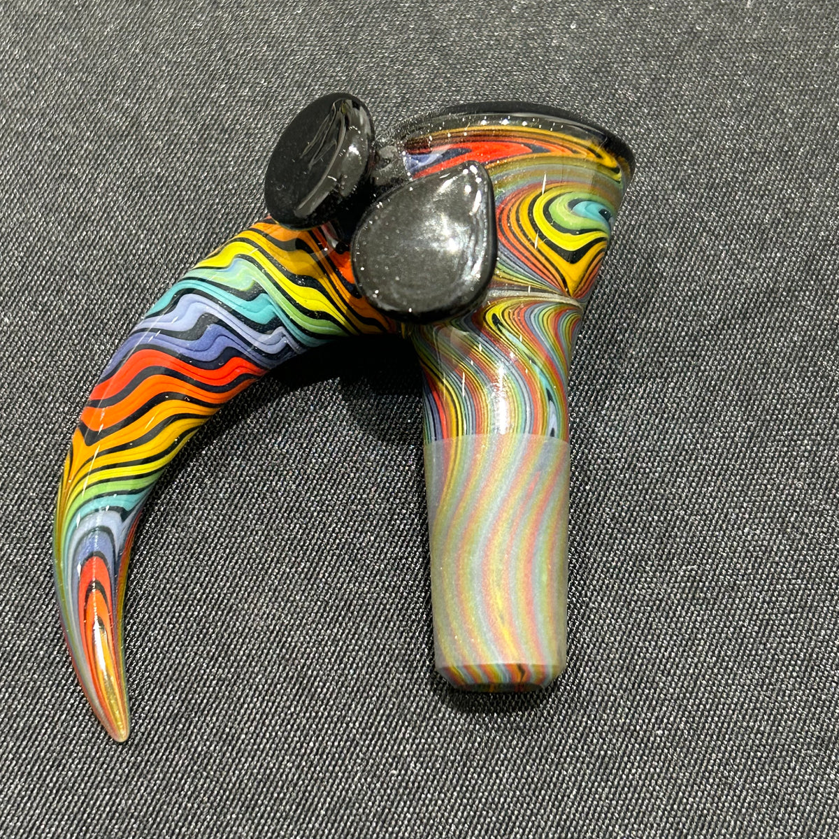 Chase Adams Rainbow 3 Hole Slide with Linework Horn and Two Buttons (14mm)