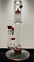 Sovereignty Glass 8arm - Mini3 - Full Accent w/ Millie (Blood Red)