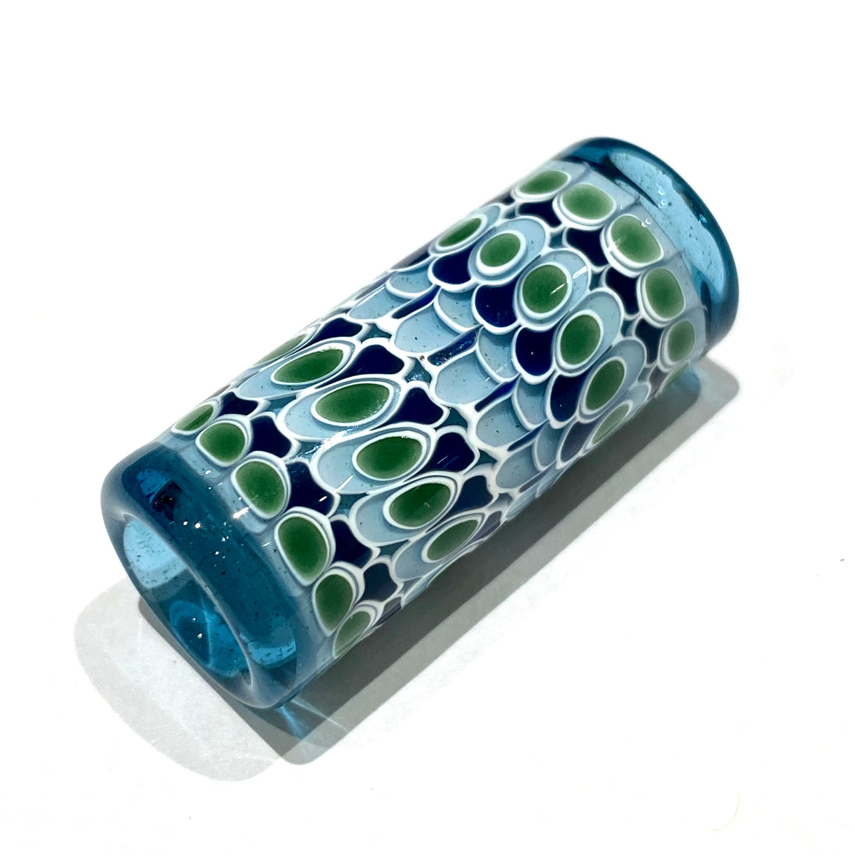 Dot Stack Bead / Pendant #1 by Olour Glass