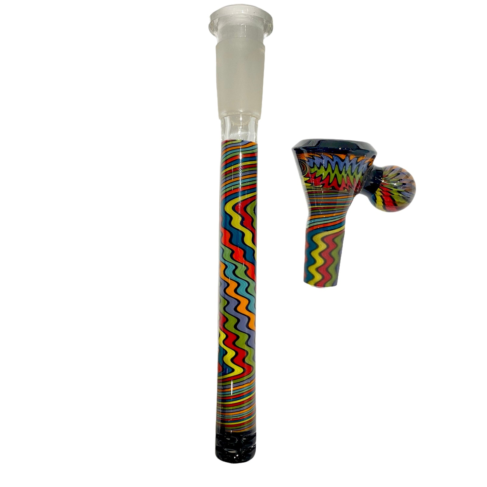 Chase Adams Worked Slide and Downstem Set (Rainbow)