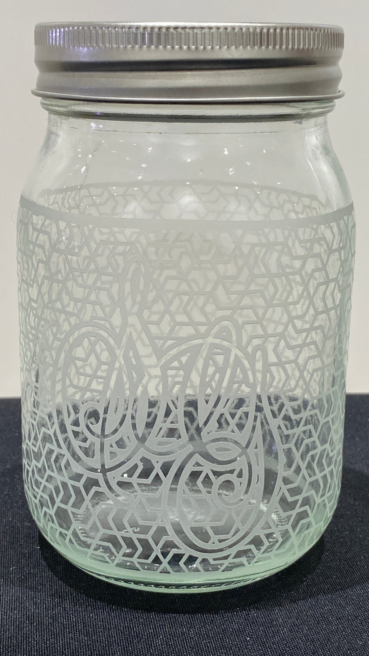 Sovereignty Glass Mason jar