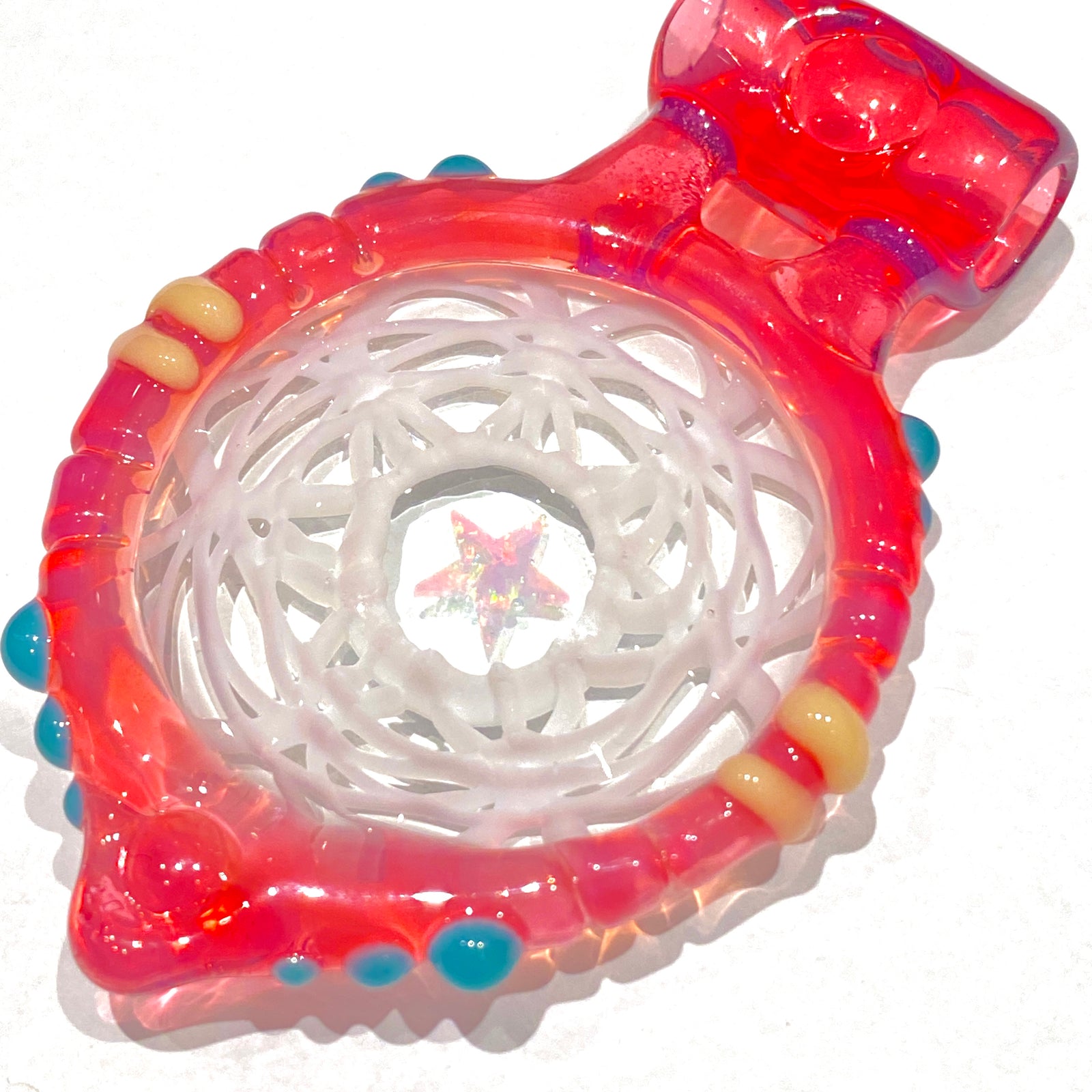 R3G15 Glass Dreamcatcher Pendant #5