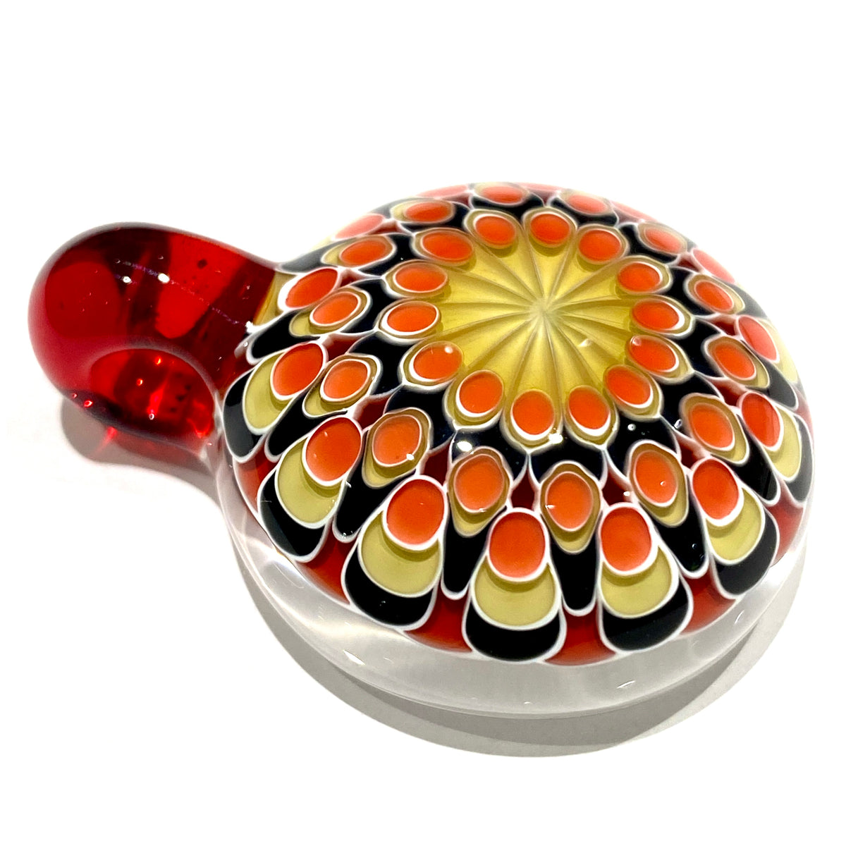 Dot Stack Pendant #1 by Olour Glass