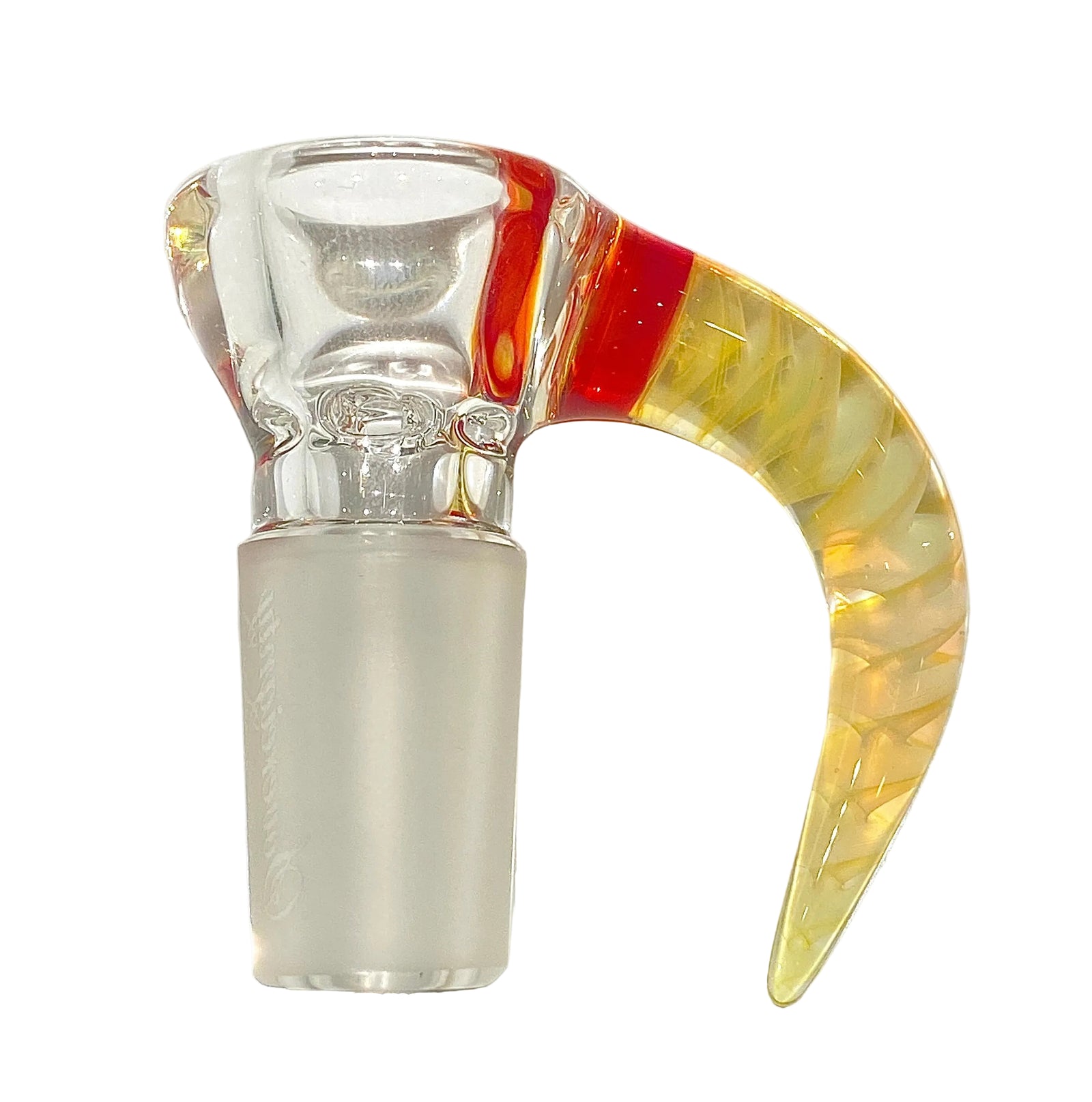 Sovereignty Glass Partial Accent Slide with Latti Horn (3)