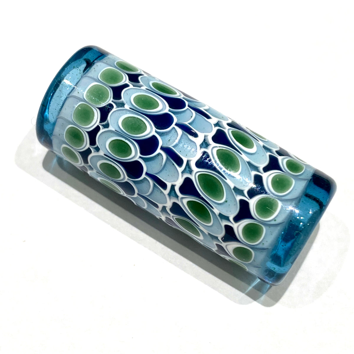 Dot Stack Bead / Pendant #1 by Olour Glass