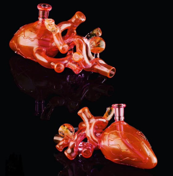 Ryan Tate Fume Heart Bubbler