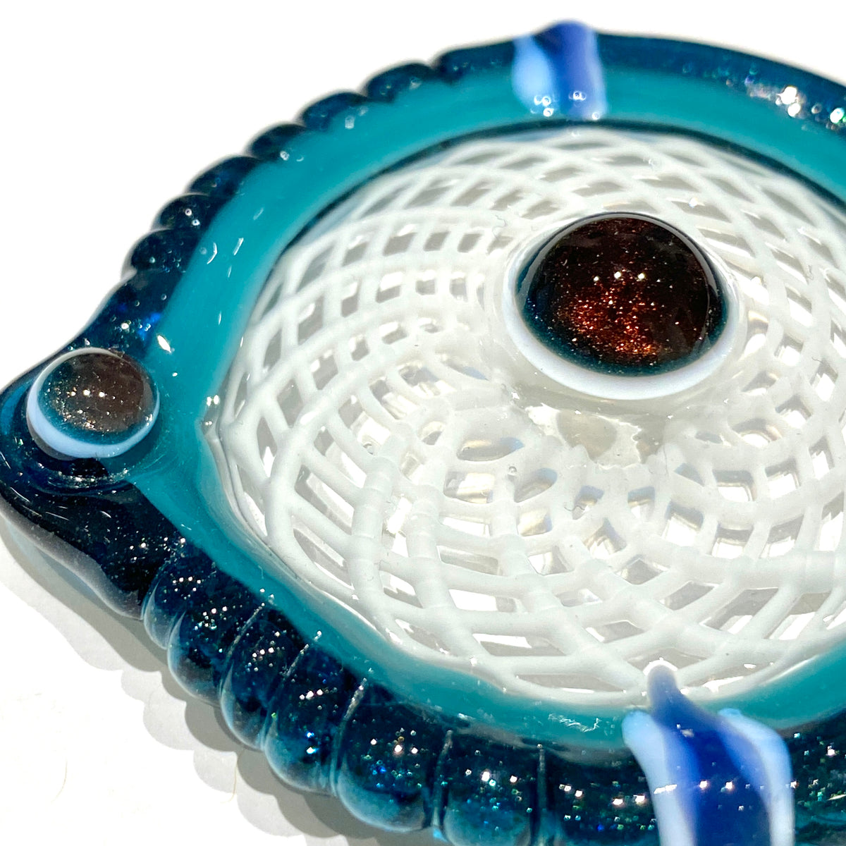 R3G15 Glass Dreamcatcher Pendant #1