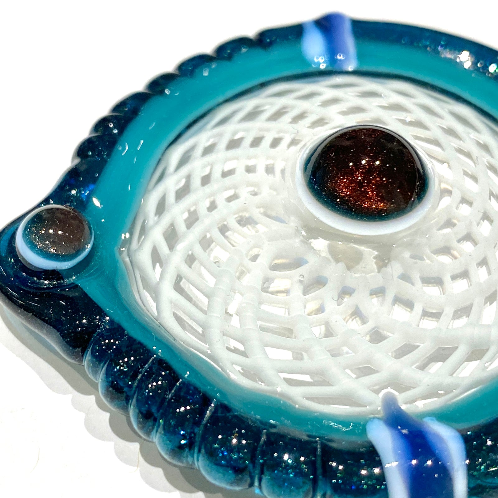 R3G15 Glass Dreamcatcher Pendant #1