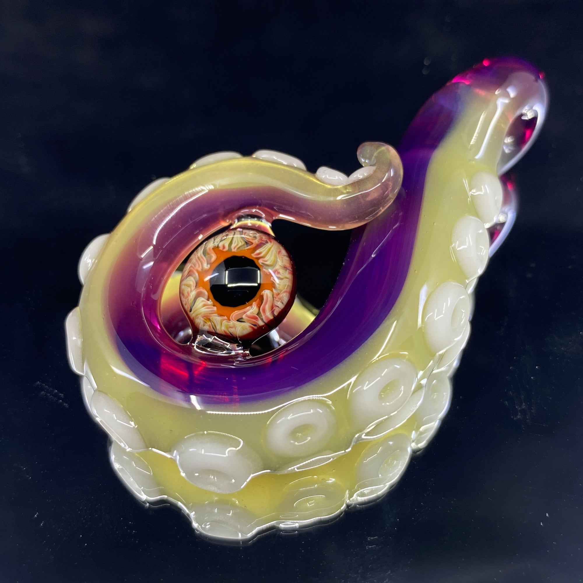 Lindemann Glass Tentacle Pendant with Eye Milli #1