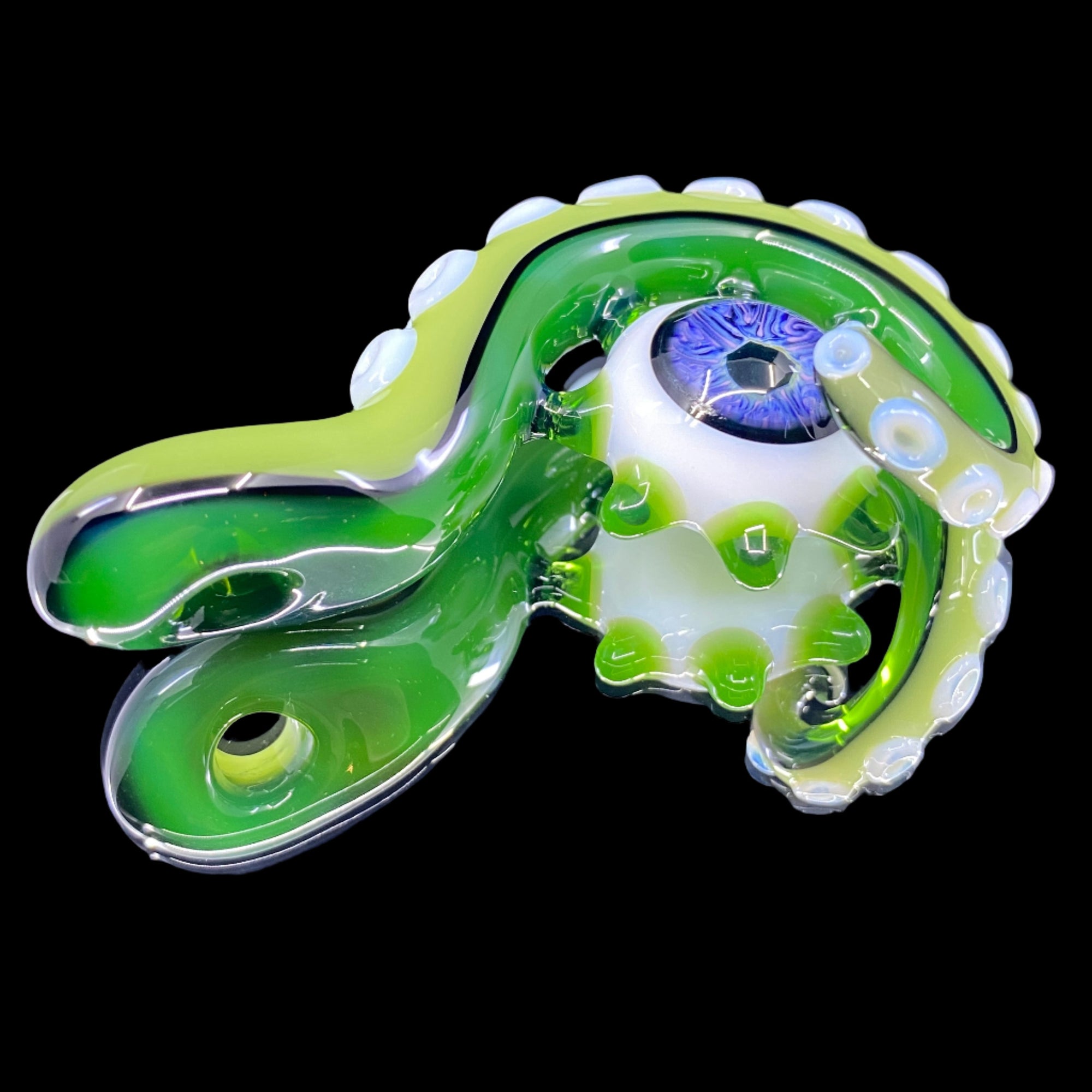 Lindemann Glass Tentacle Pendant with Eyeball #1