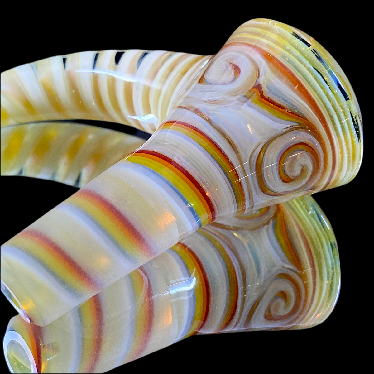 Chase Adams 14mm 3-Hole Linework Slide with Horn