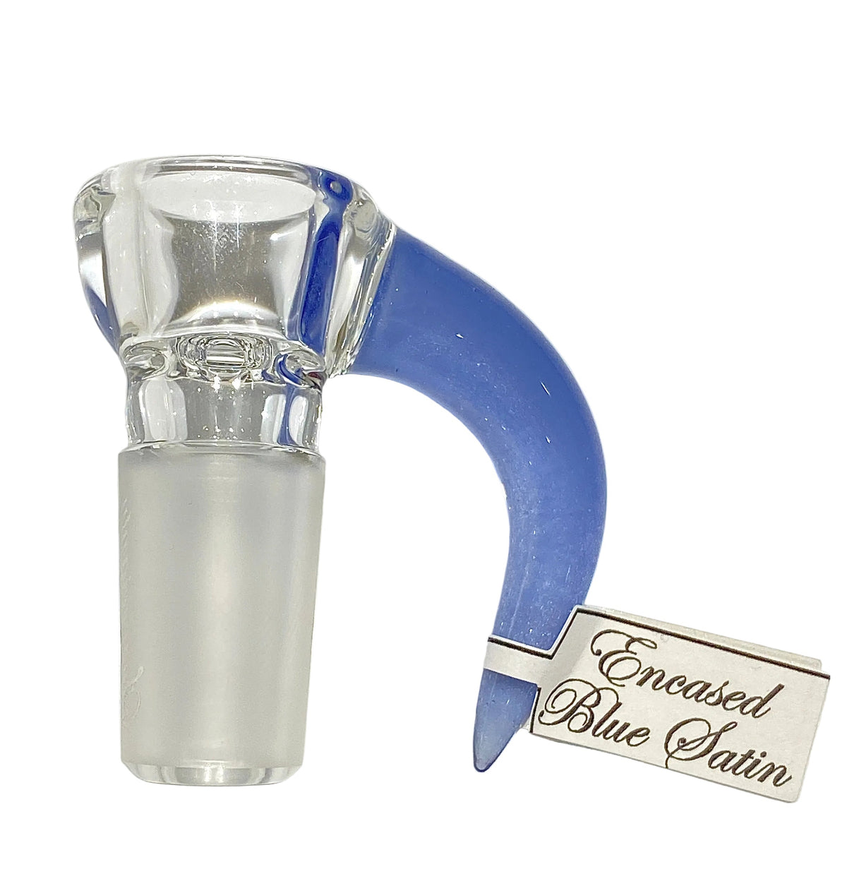 Sovereignty Glass Partial Accent Slide (Encased Blue Satin)