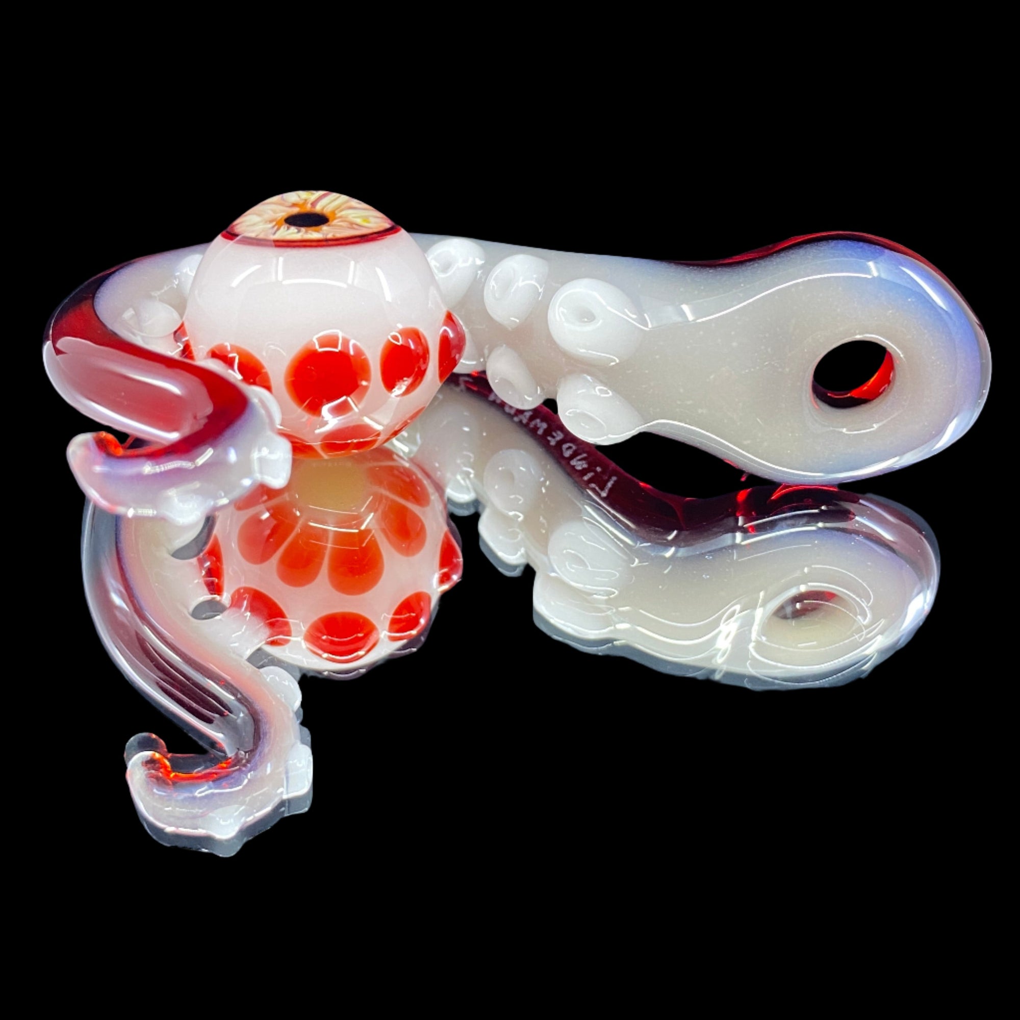 Lindemann Glass Tentacle Pendant with Eyeball #2